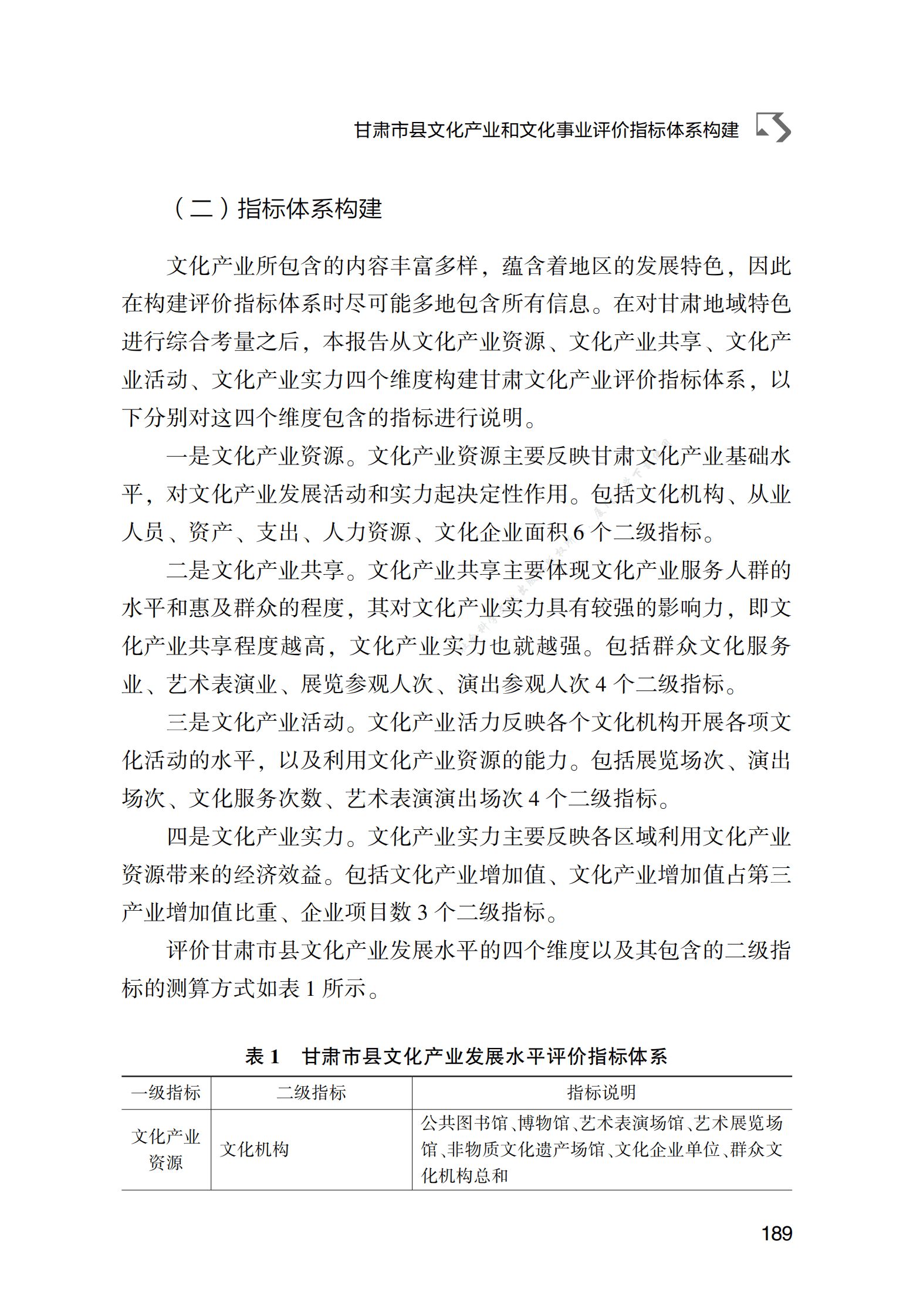 甘肃市县文化产业和文化事业评价指标体系构建 第4页