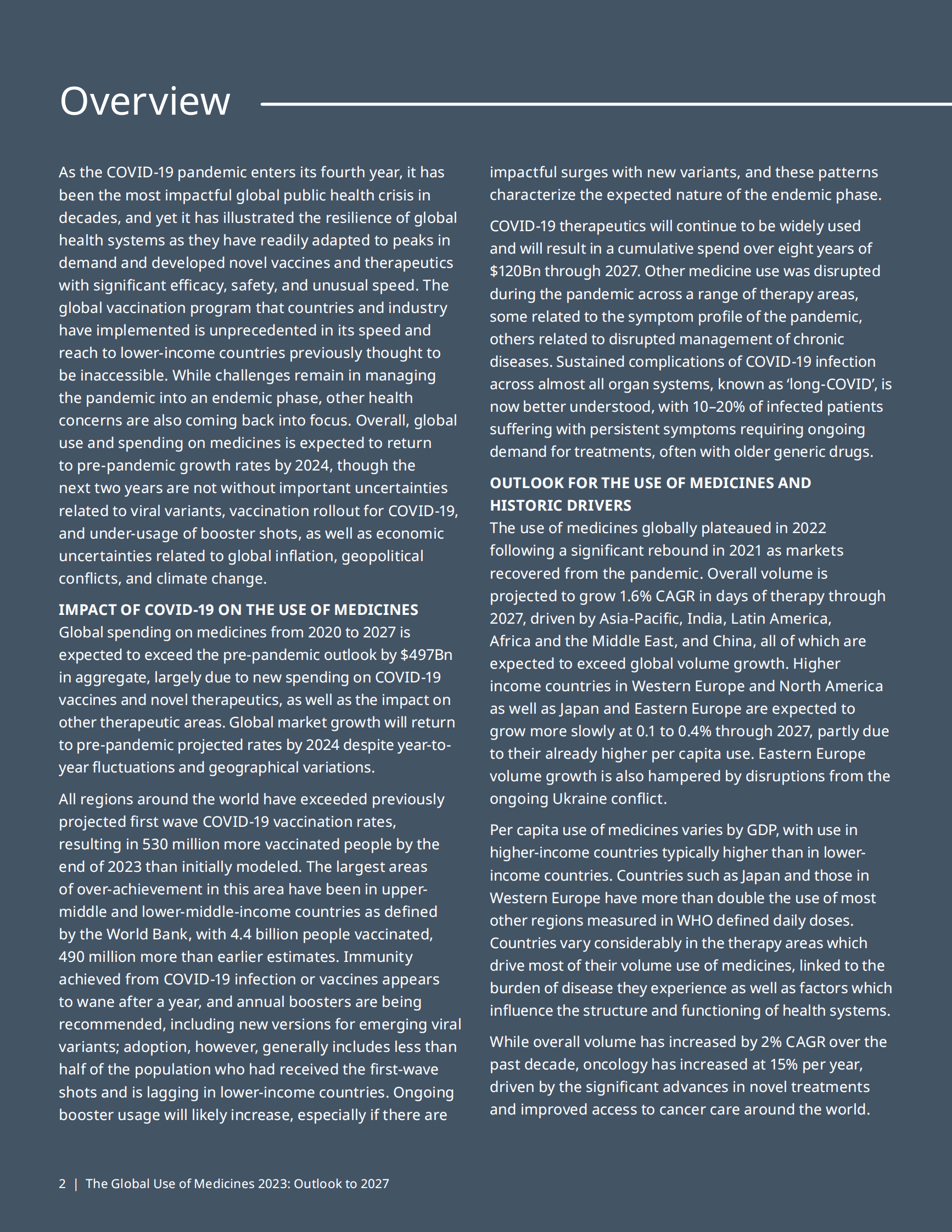 艾昆纬：2023年全球药品使用情况（英） 第4页
