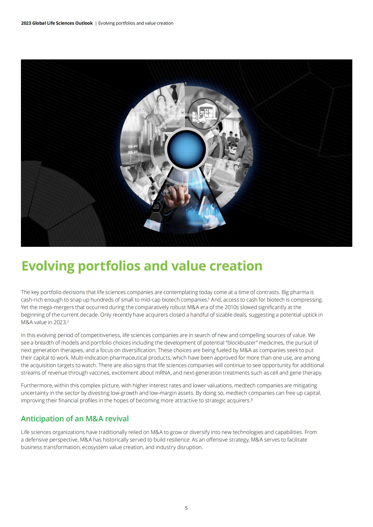 报告：2023年全球生命科学行业展望（英） 第5页