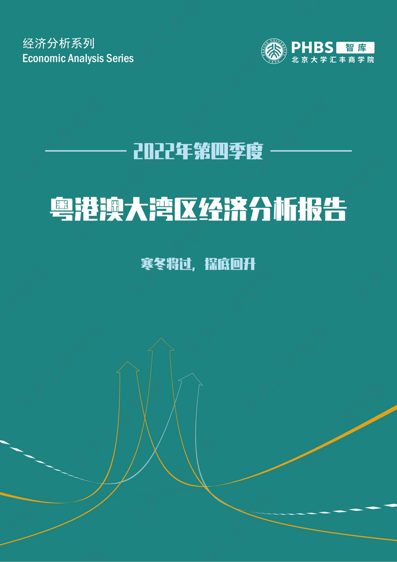 北大汇丰智库：2022年四季度粤港澳大湾区经济分析报告 第1页