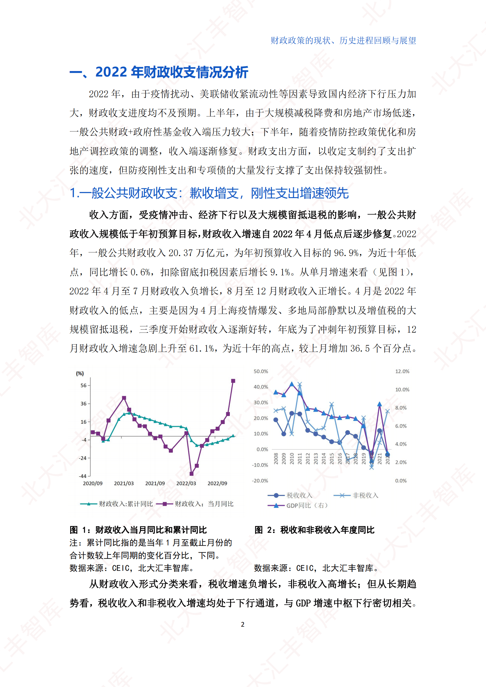 北大汇丰智库：财政政策的现状、历史进程回顾与展望 第4页