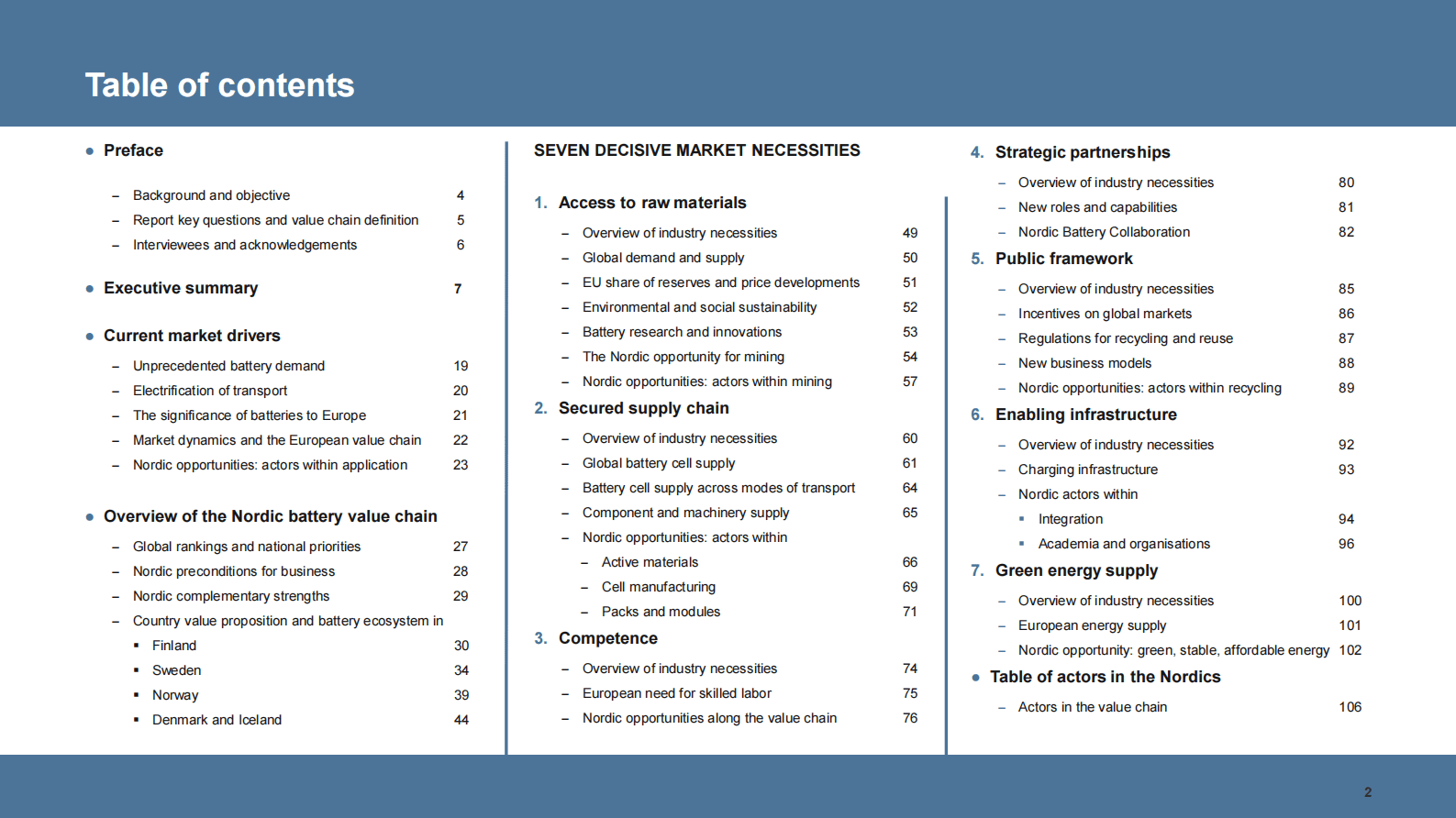 北欧电池产业价值链（英） 第2页