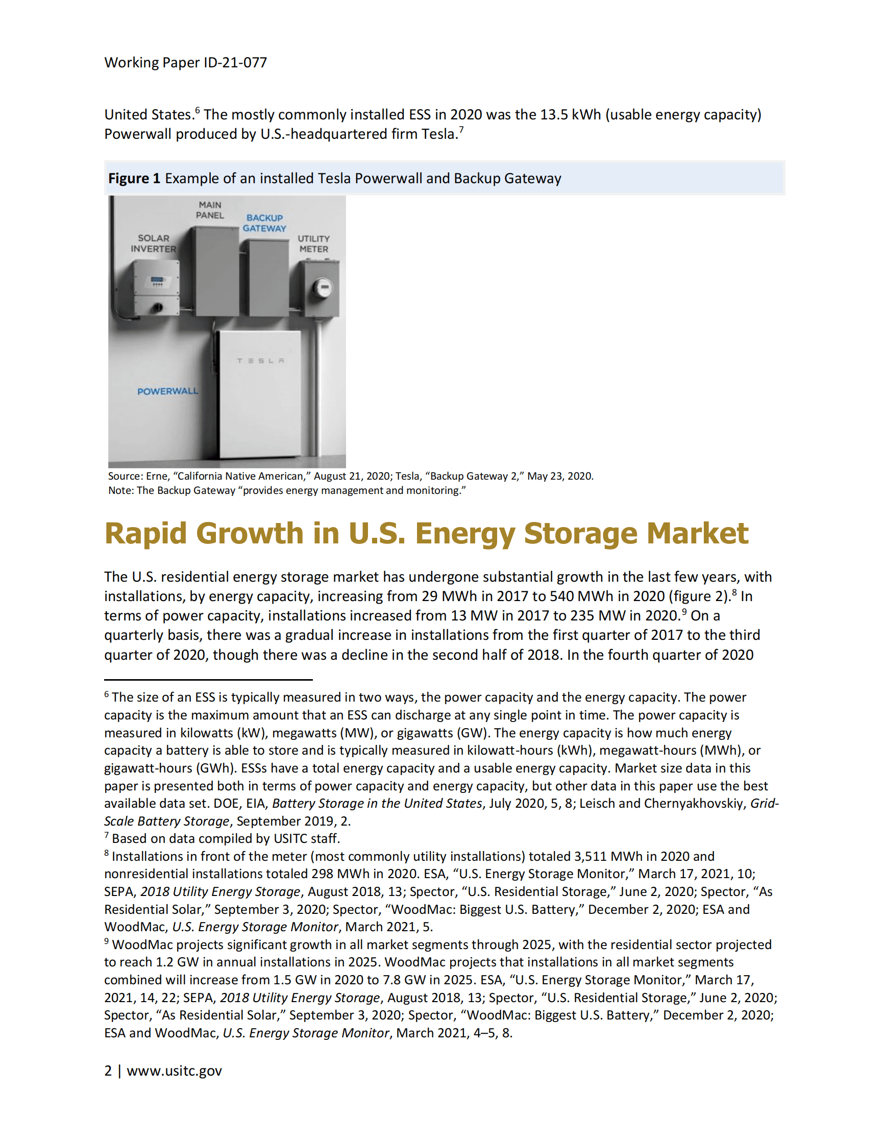 美国户用储能产品制造与进口概况（英） 第6页