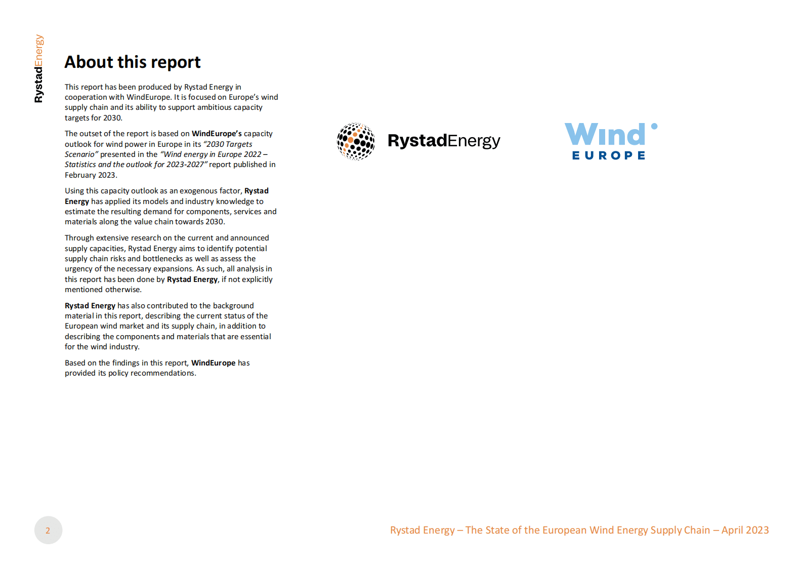 欧洲风能供应链现状（英） 第2页