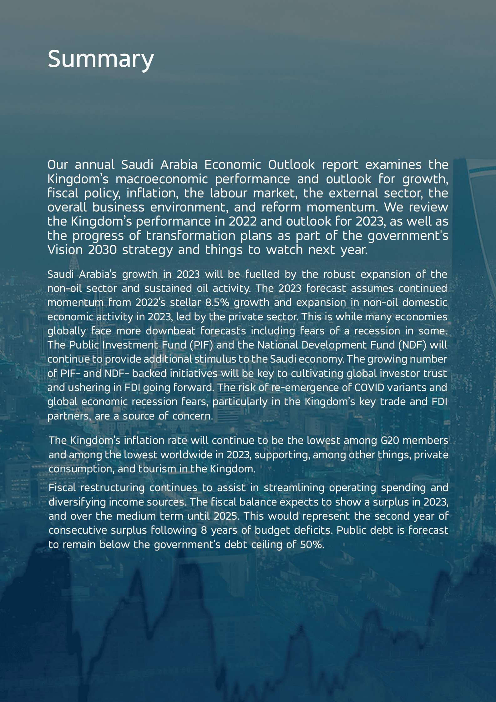 沙特经济展望2023（英） 第4页