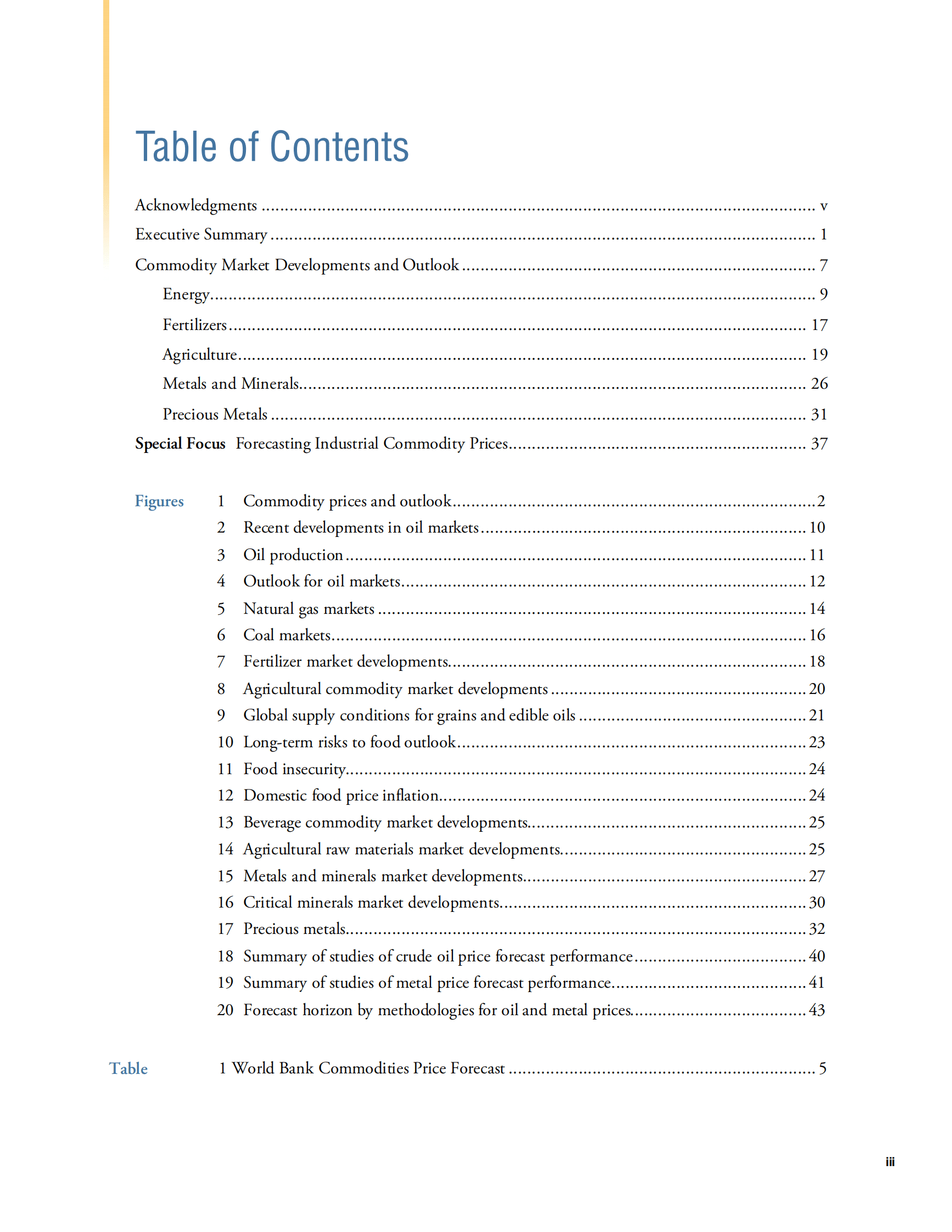 世界银行：大宗商品市场展望（2023年4月） 第5页