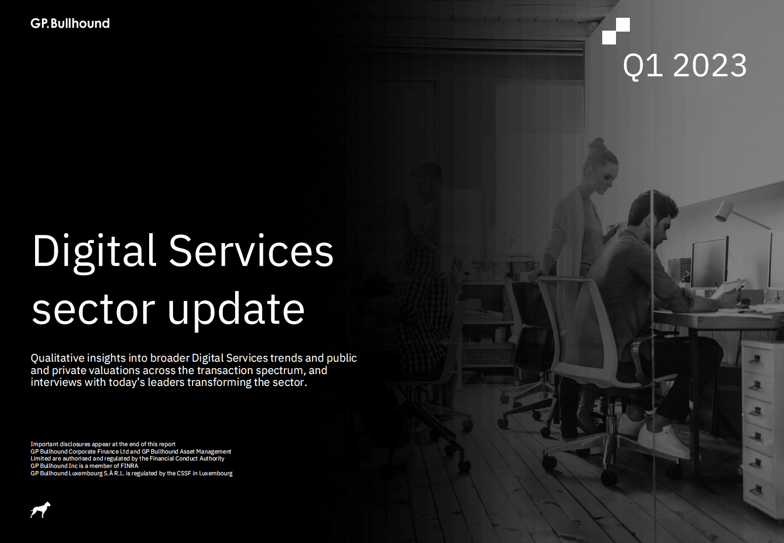 GP.Bullhound：2023年1季度全球数字服务市场展望（英） 第1页