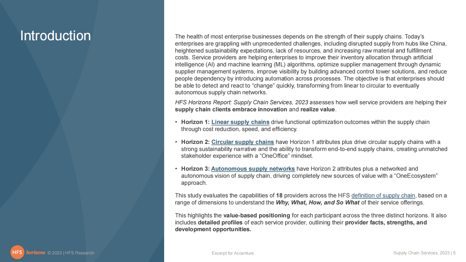HFS：供应链服务2023（英） 第5页