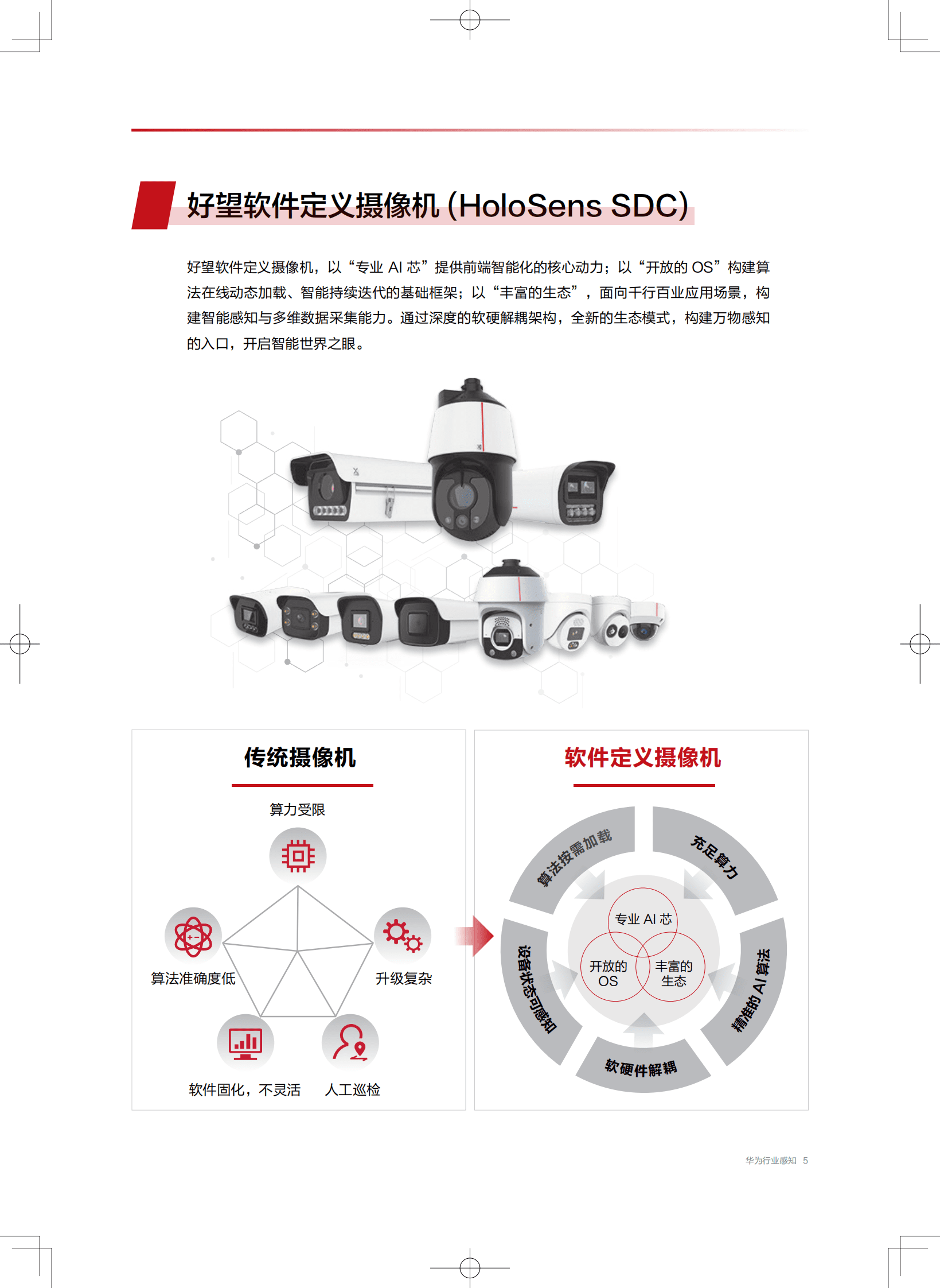 华为：行业感知产品及解决方案手册 第5页