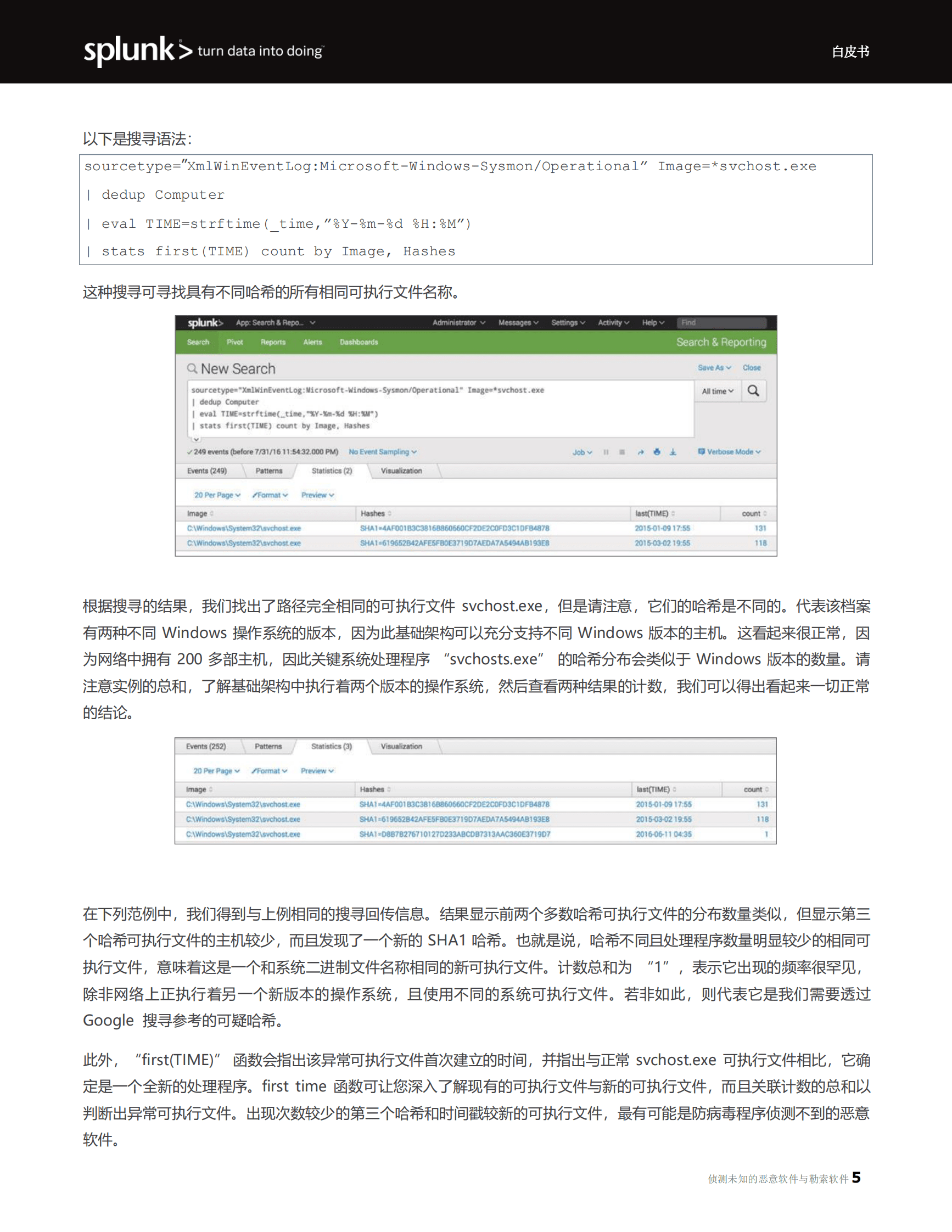 Splunk：侦测未知的恶意软件与勒索软件 第6页