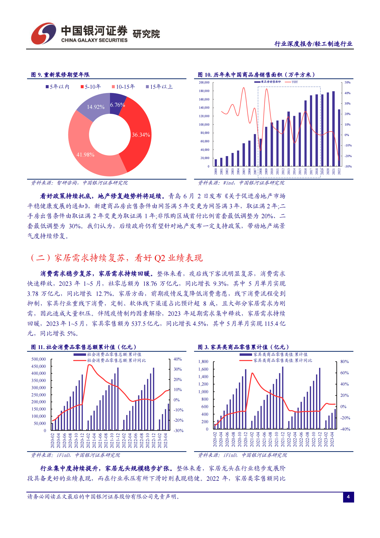 轻工制造行业深度报告：基本面底部向上，把握龙头价值低估 第5页