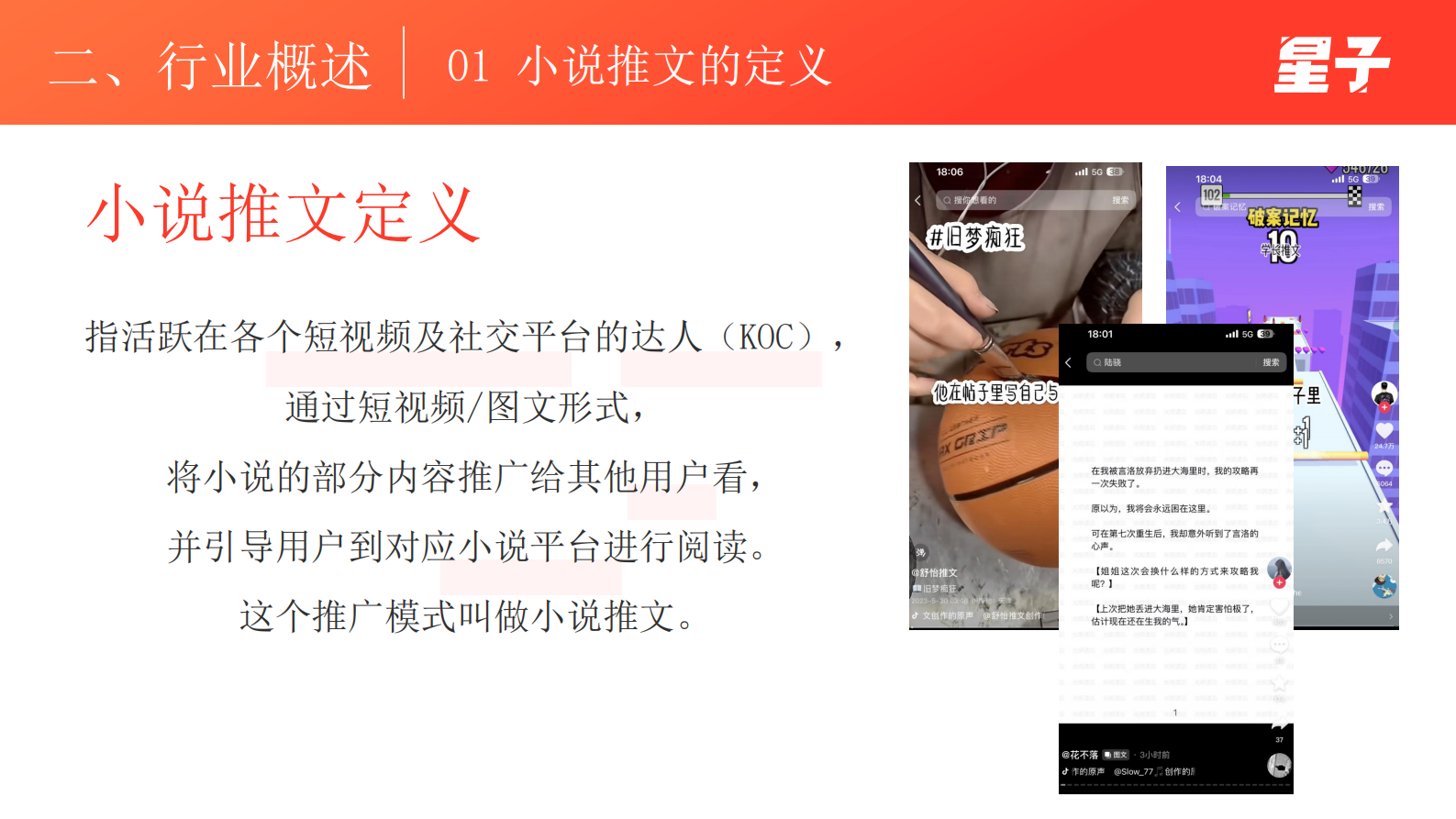 星子：2023小说推文行业白皮书 第5页