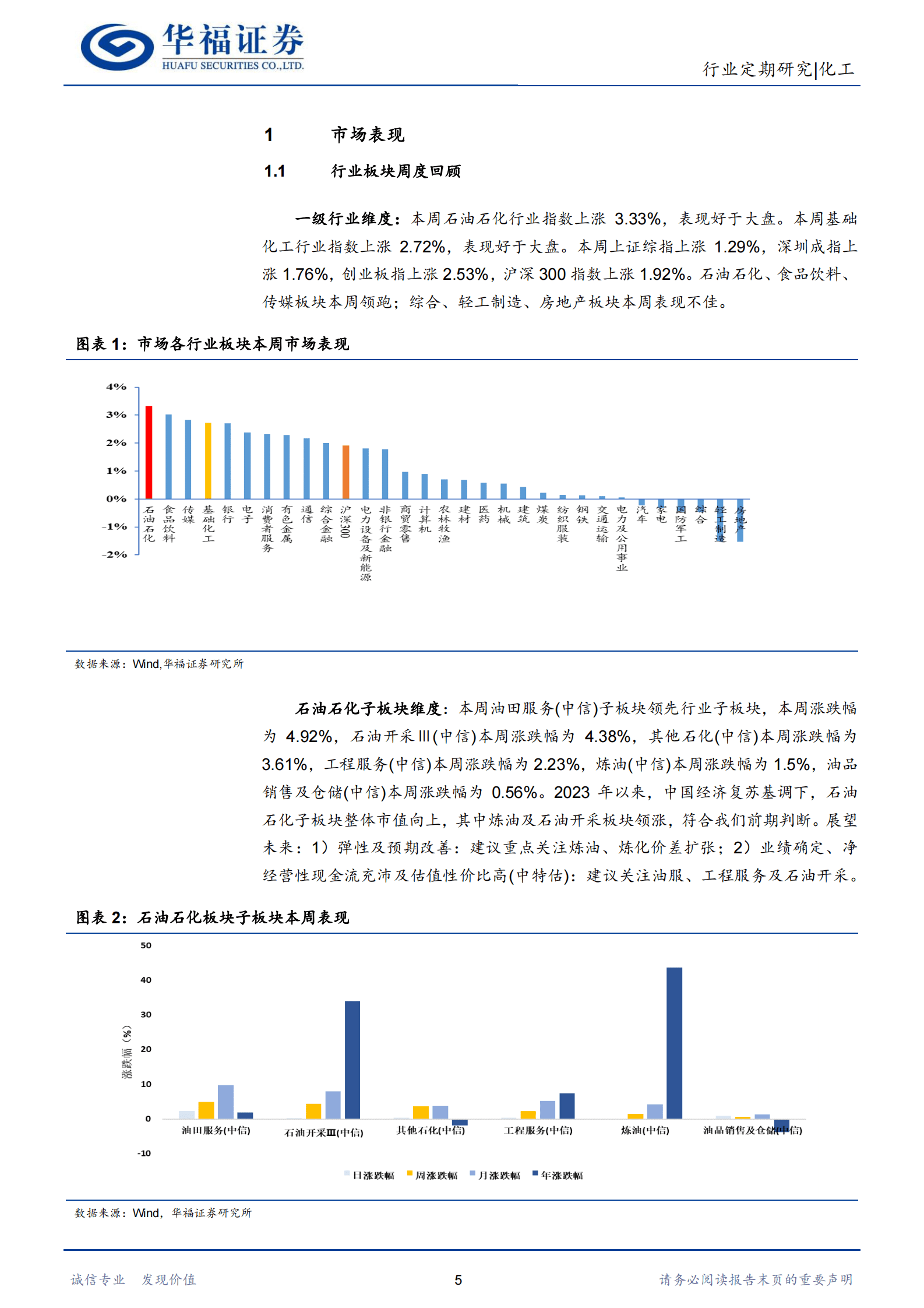 化工行业：油价提升，石化维持高景气，看好基化估值提升 第5页