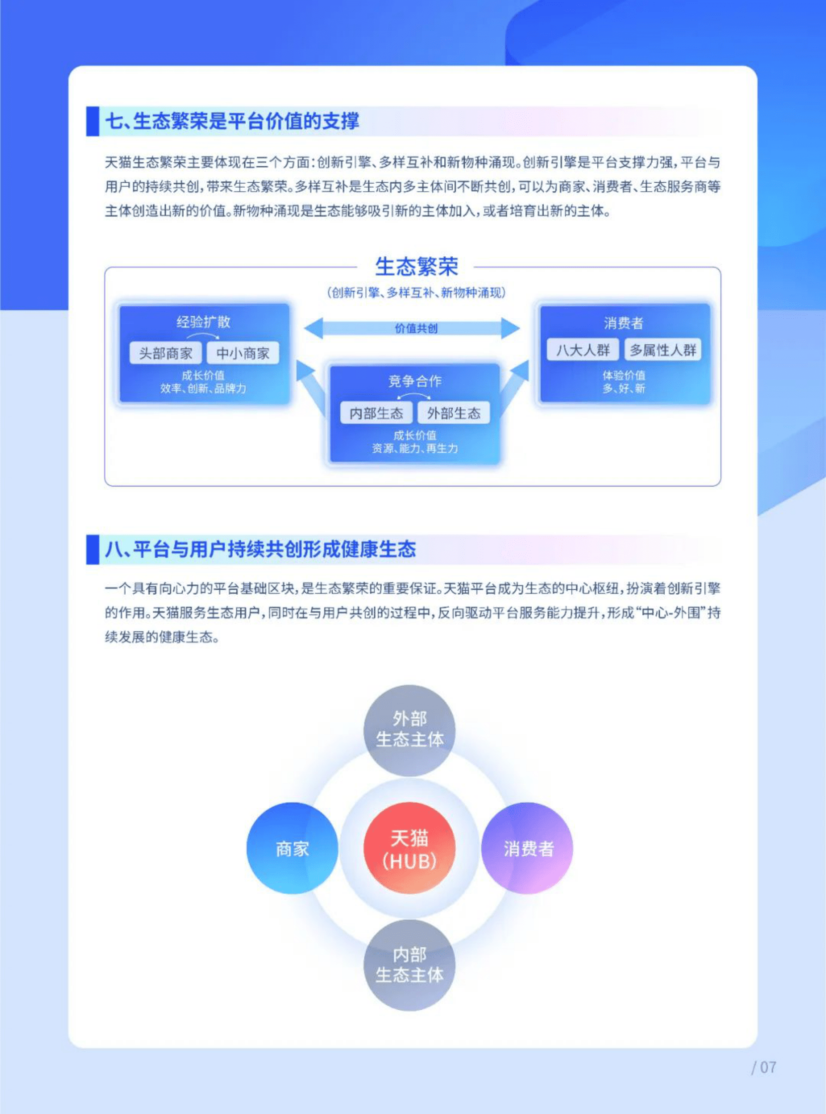 人大商学院：天猫价值白皮书：从服务领先到生态繁荣 第8页