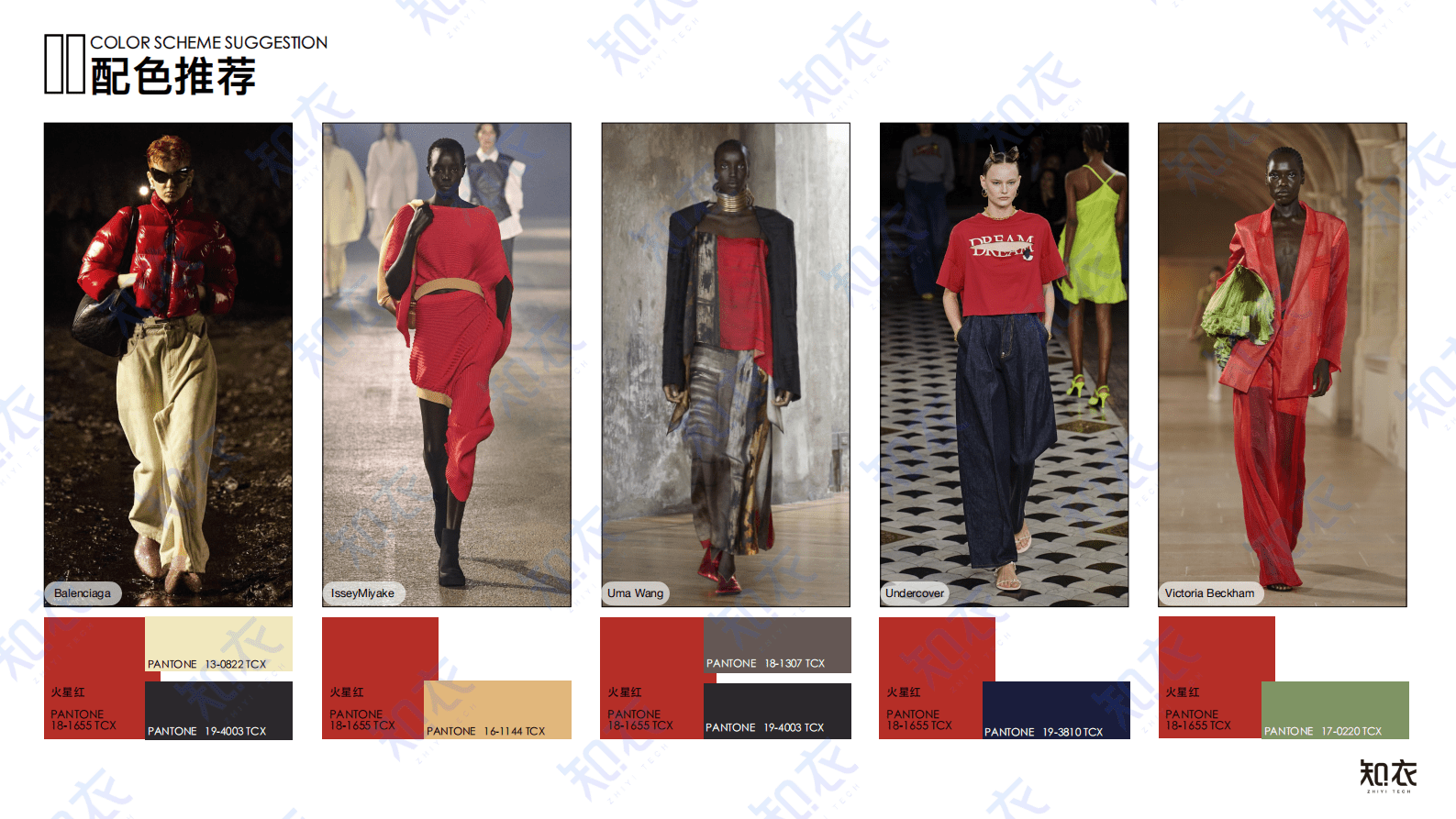 2023春夏巴黎时装周色彩分析报告-知衣科技 第6页