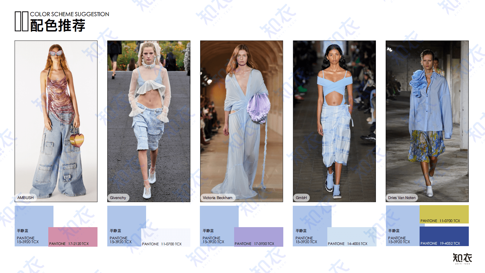 2023春夏巴黎时装周色彩分析报告-知衣科技 第8页