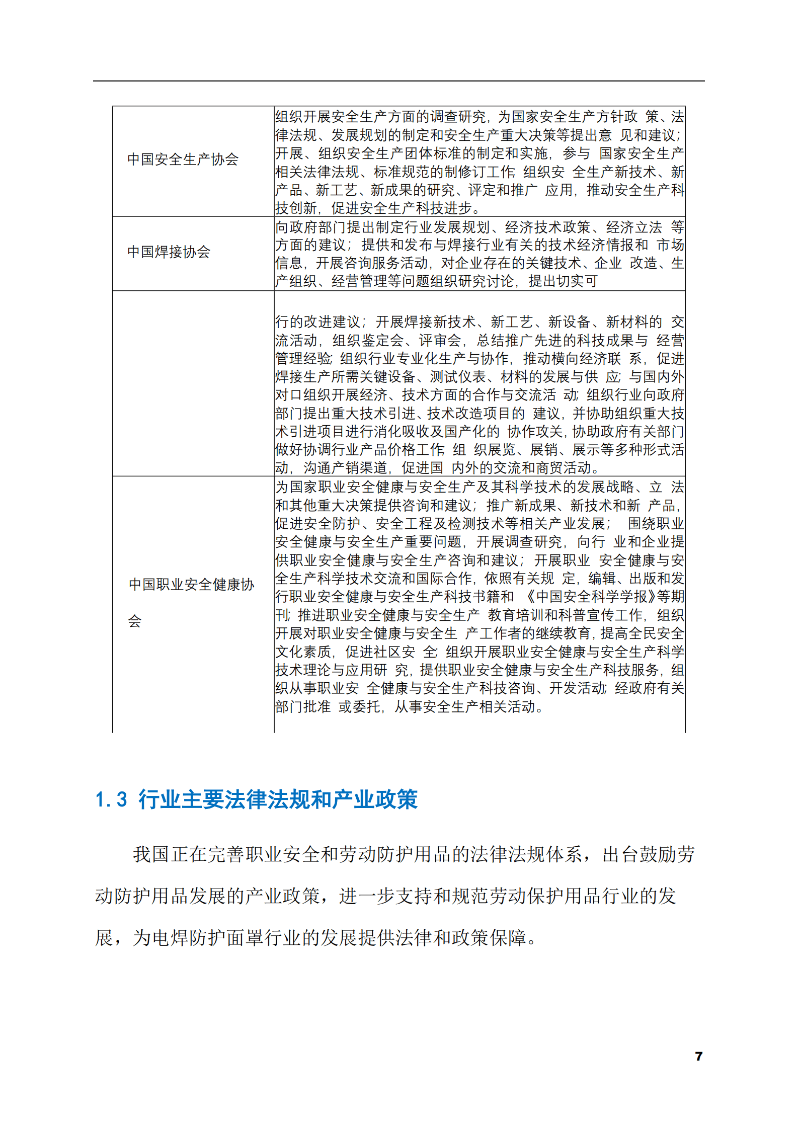 2023-2028年电焊防护面罩市场现状与前景调研报告 第7页
