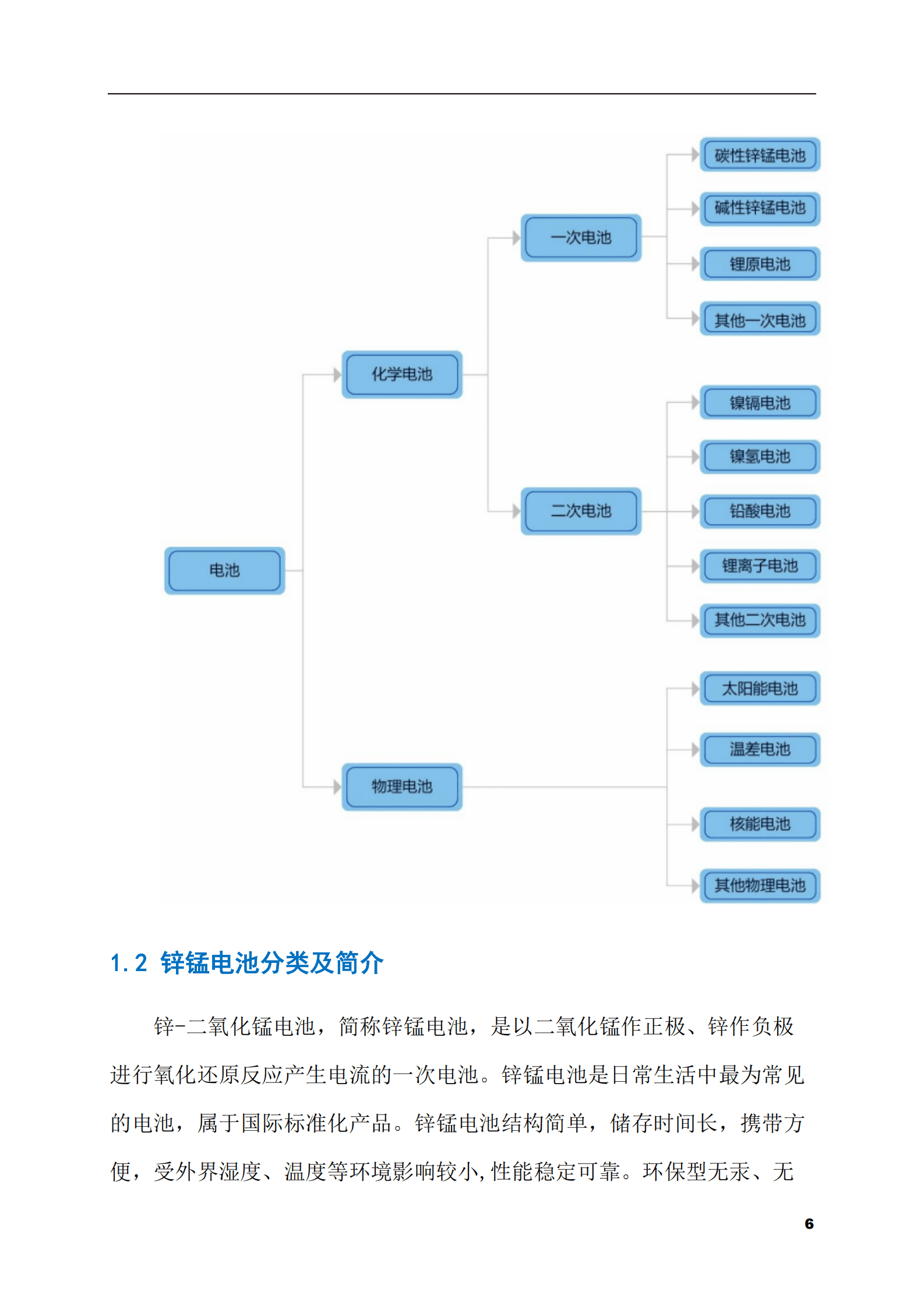 2023-2028年锌锰电池市场现状与前景调研报告 第6页
