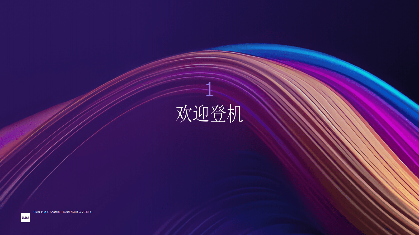2030旅游和酒店行业的未来报告-CLEAR 第4页