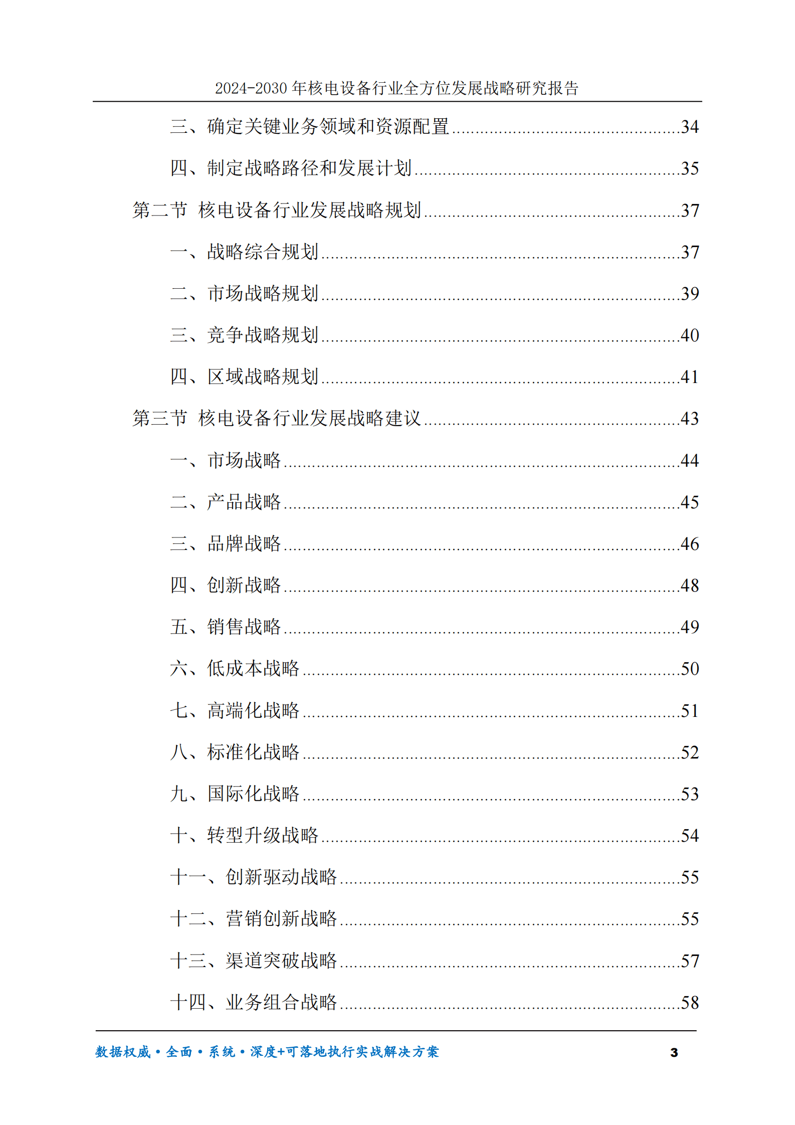 2024-2030年核电设备行业全方位发展战略研究报告 第3页