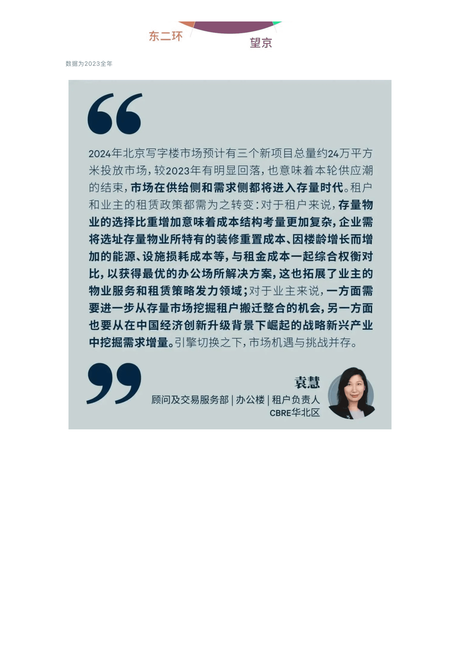 世邦魏理仕:2023年北京房地产市场回顾与2024年展望报告 | 先导研报
