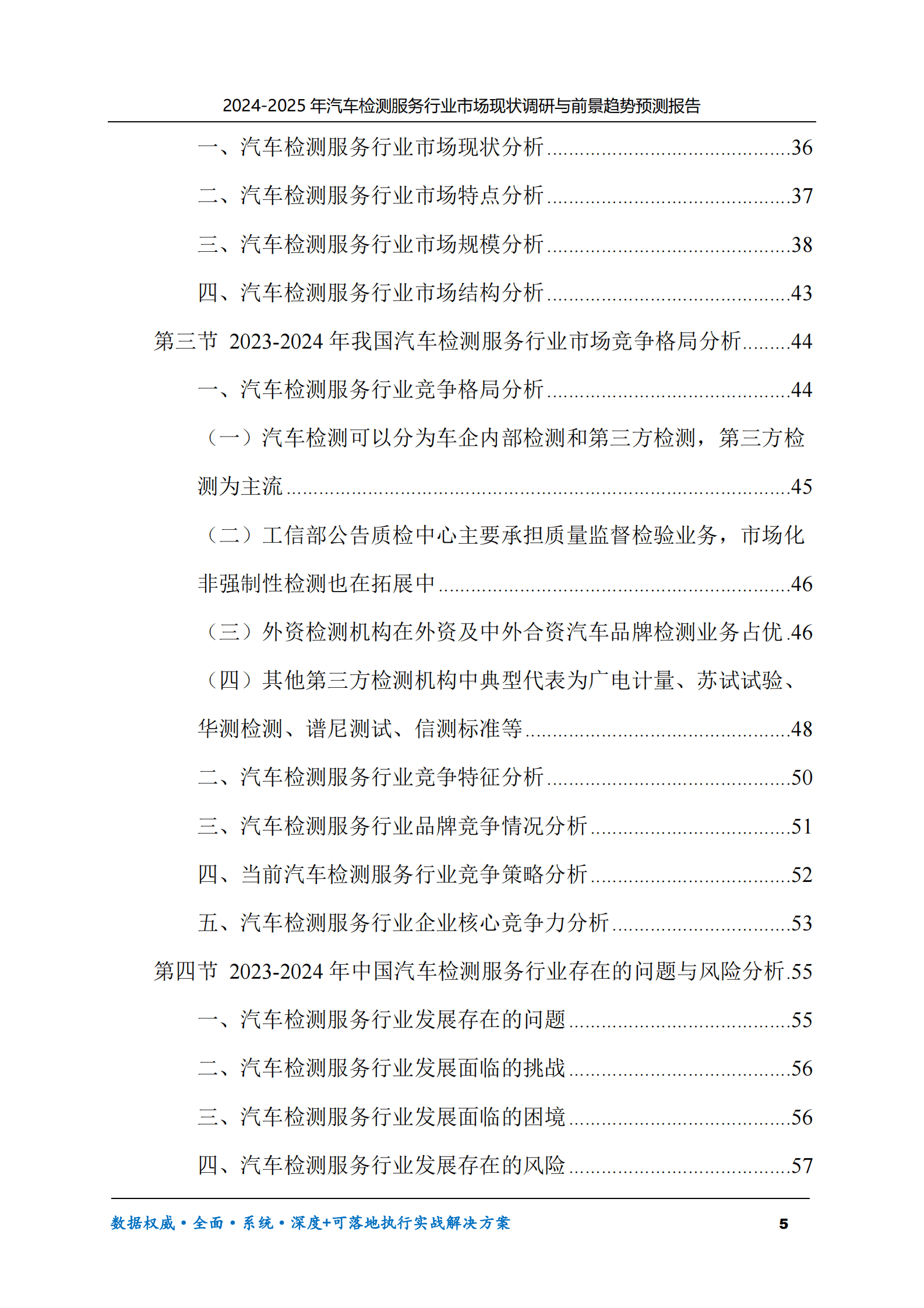 2024-2025年汽车检测服务市场现状调研及前景趋势预测报告 第5页