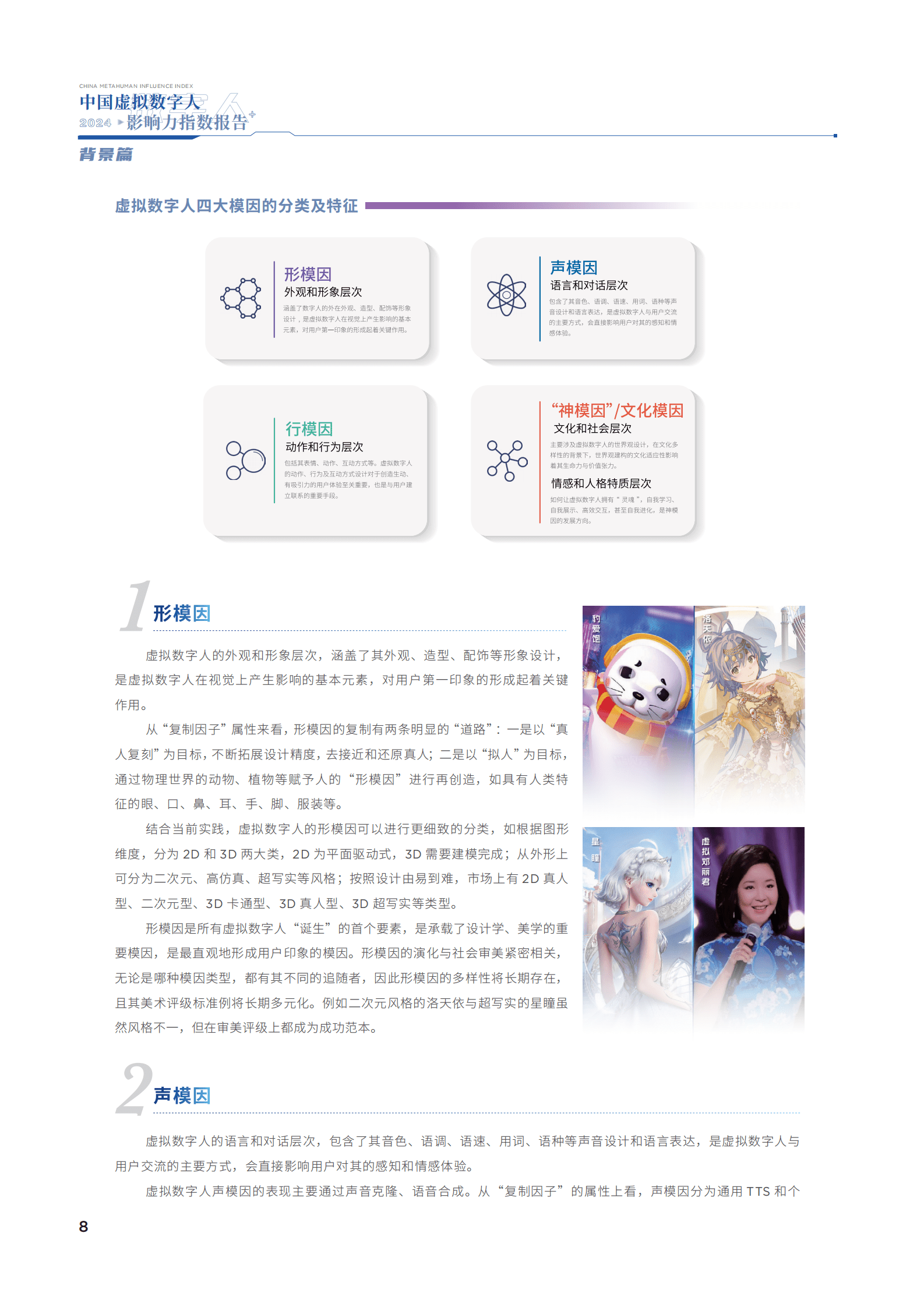 中国传媒大学：2024中国虚拟数字人影响力指数报告 第7页
