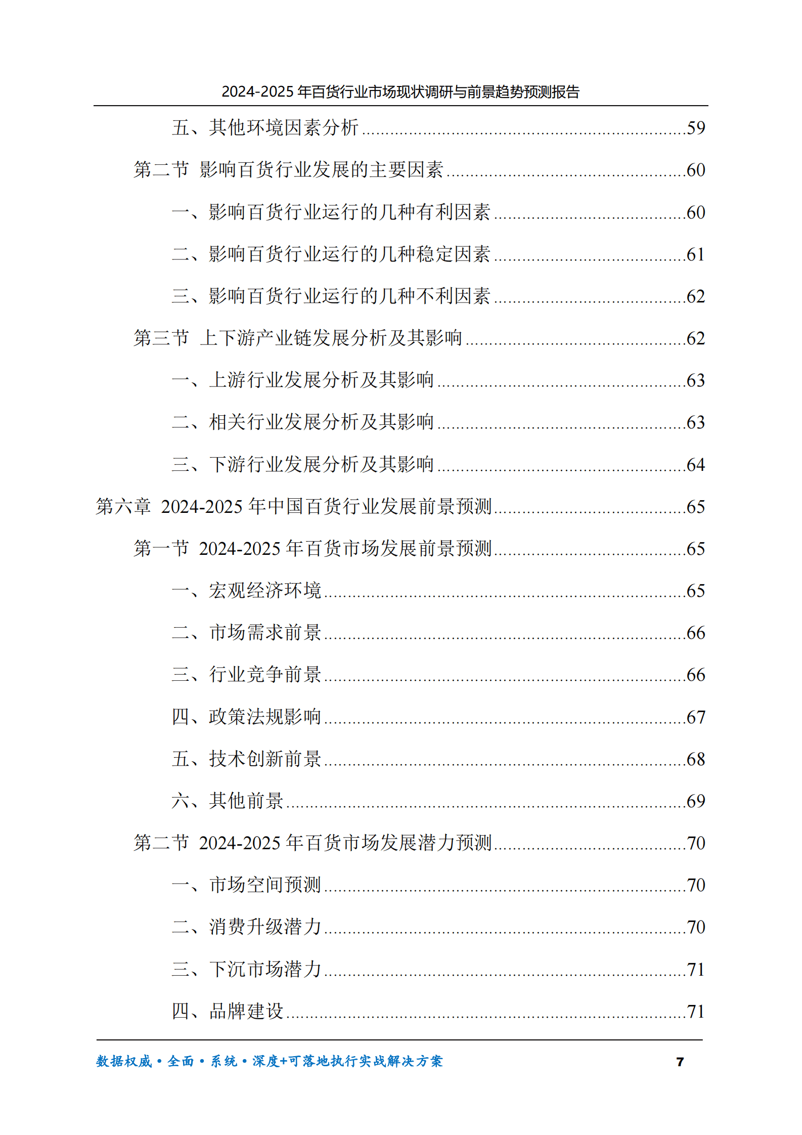 2024-2025年百货市场现状调研及前景趋势预测报告 第7页