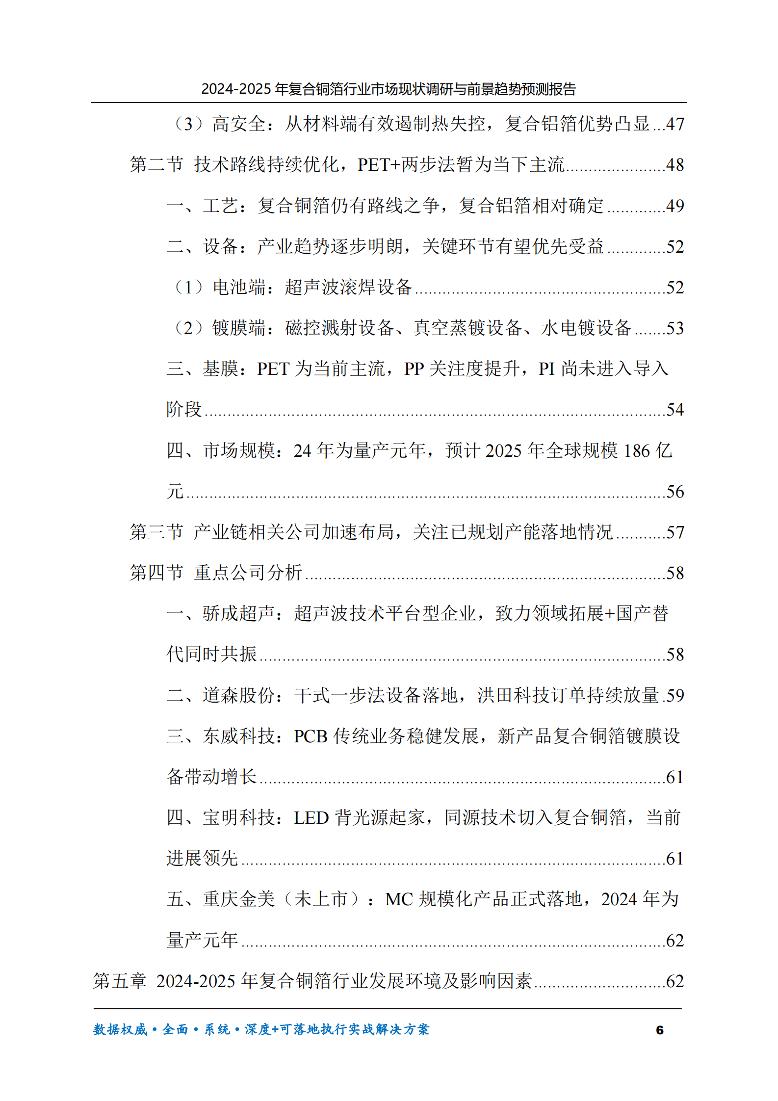 2024-2025年复合铜箔市场现状调研及前景趋势预测报告 第6页