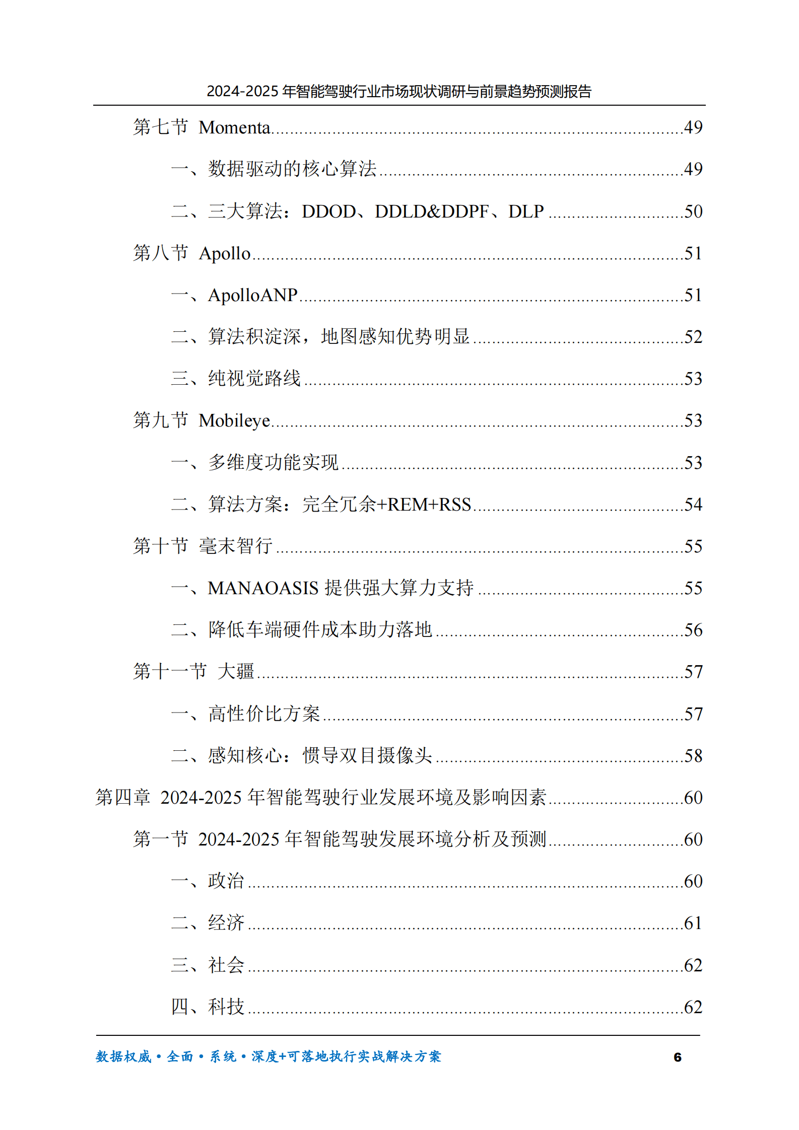 2024-2025年智能驾驶市场现状调研及前景趋势预测报告 第6页