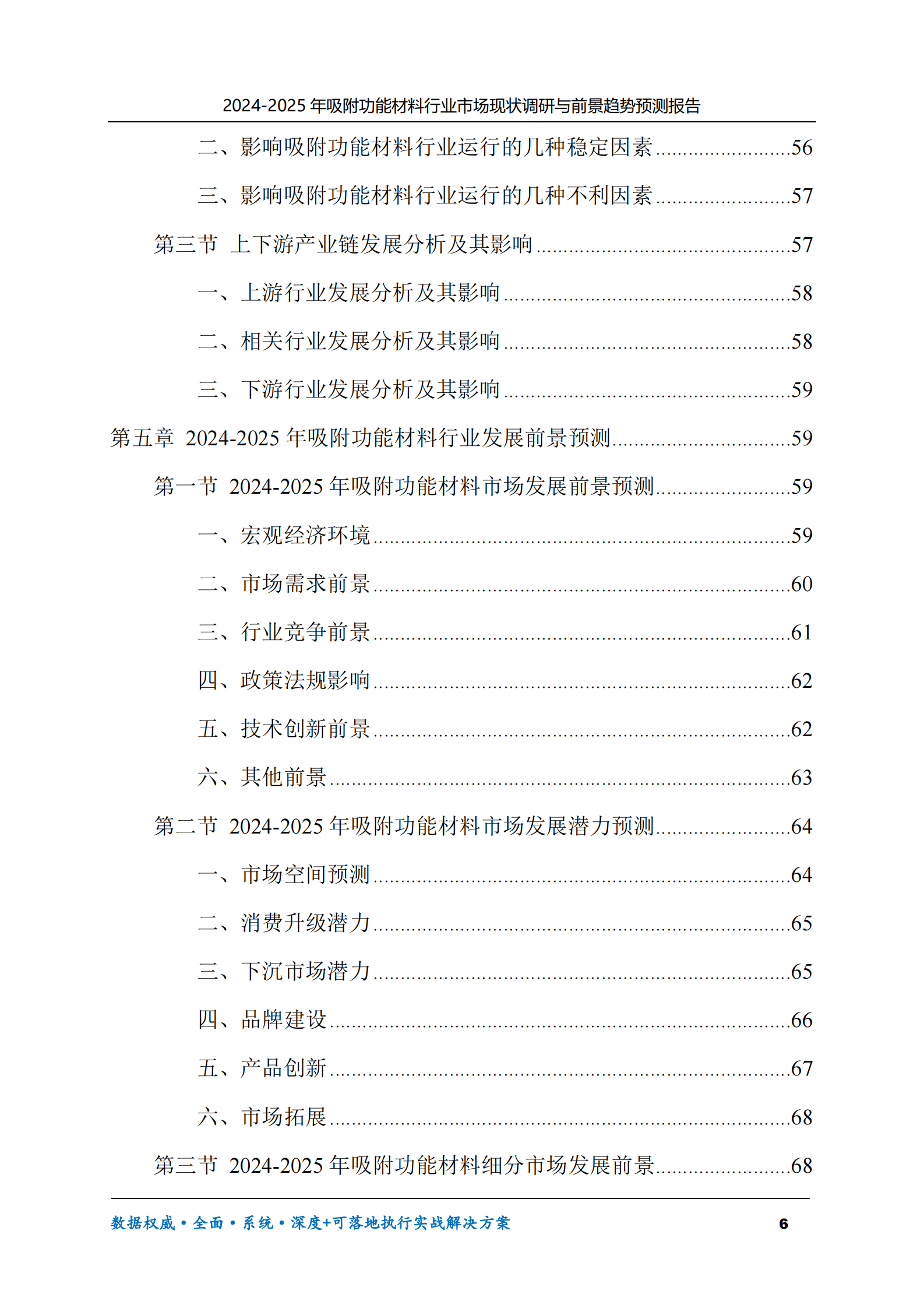 2024-2025年吸附功能材料市场现状调研及前景趋势预测报告 第6页