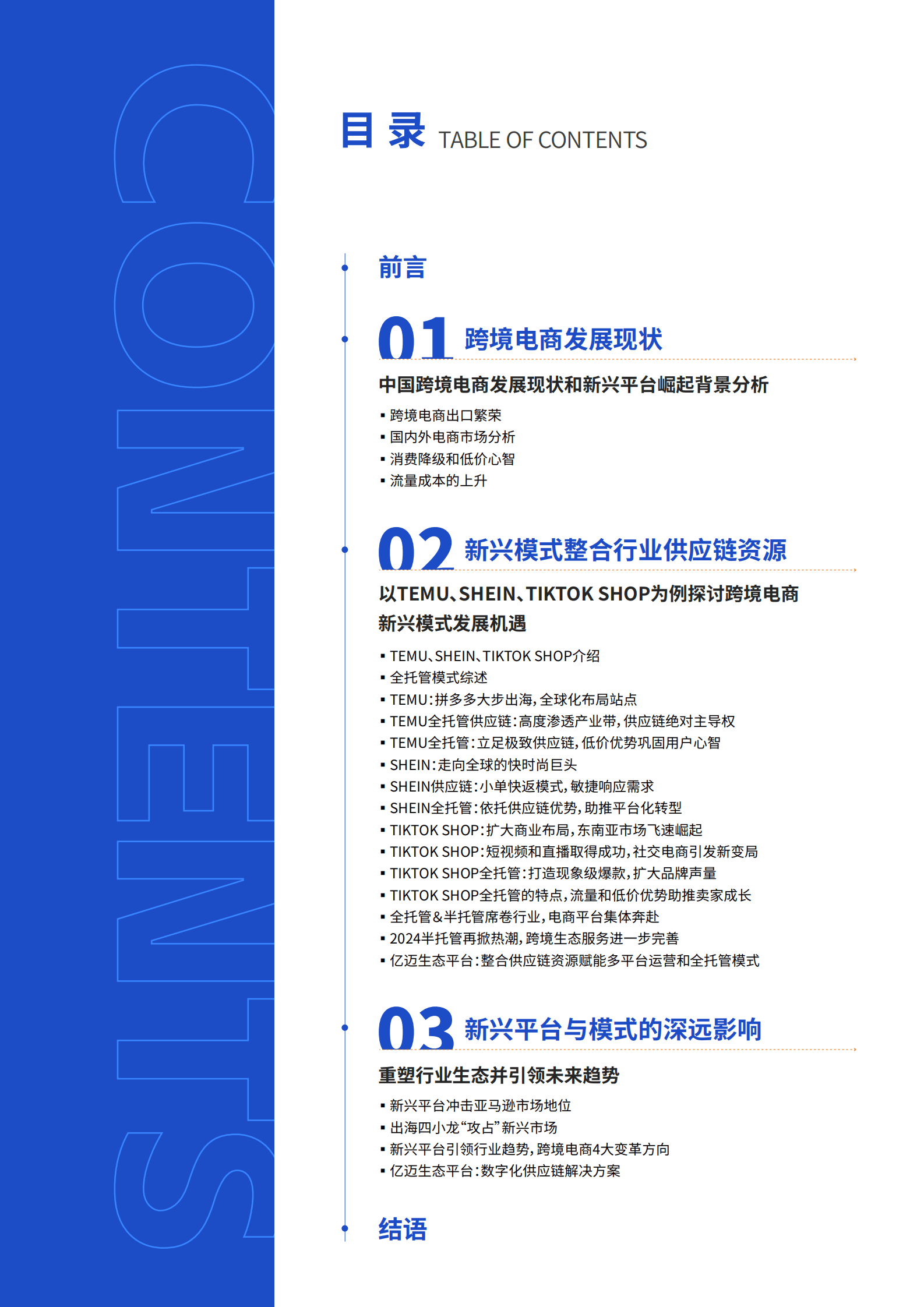 亿迈生态平台：2024年跨境电商新兴平台模式研究报告 第3页
