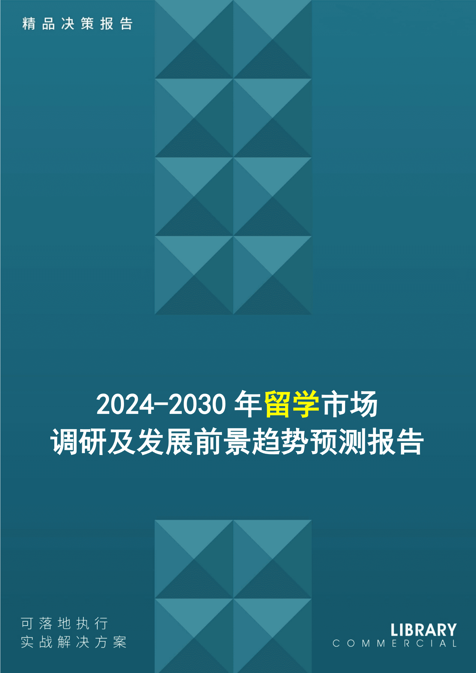 2024-2030年留学市场调研及发展前景趋势预测报告 第1页