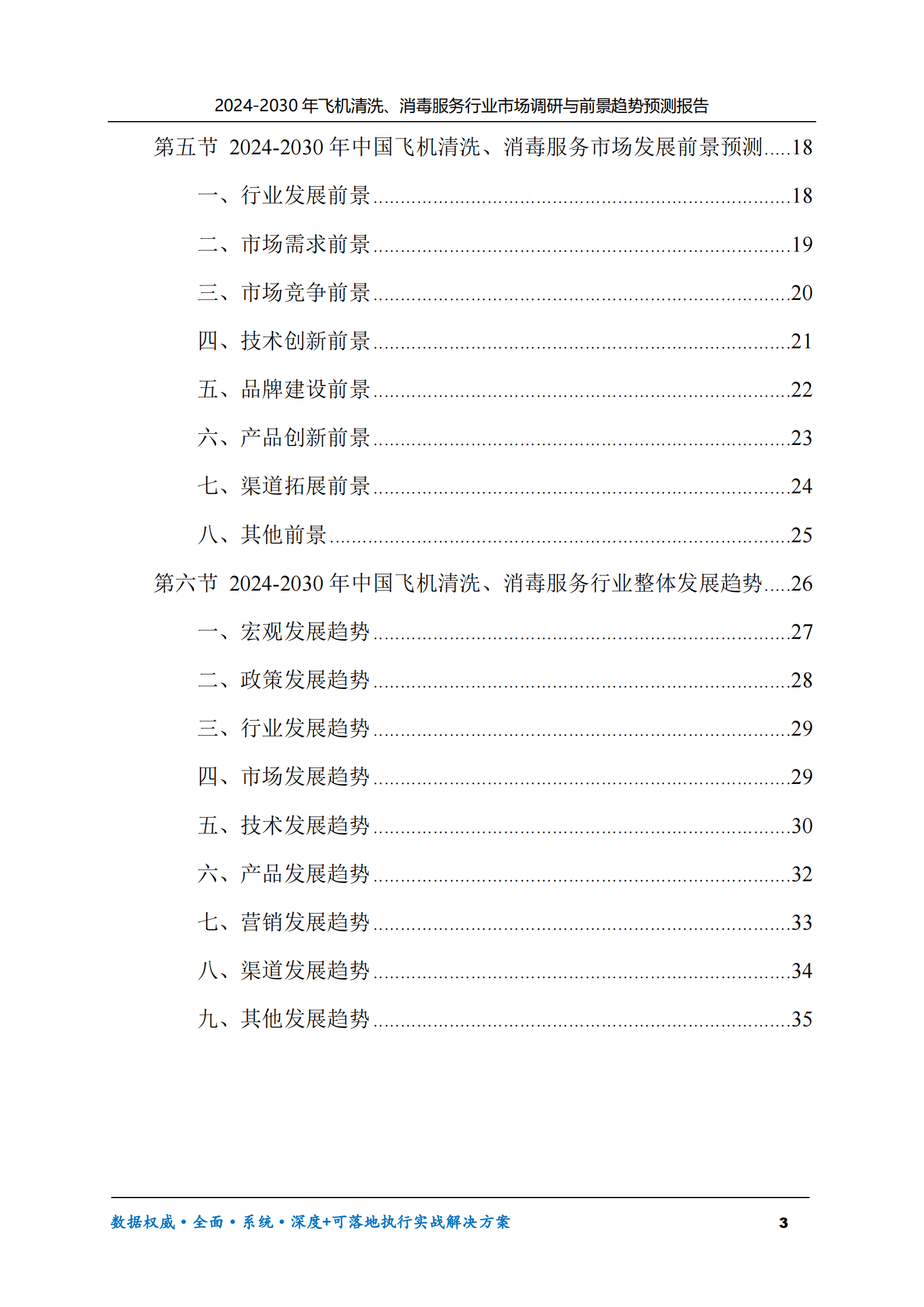 2024-2030年飞机清洗、消毒服务行业市场调研及前景趋势预测报告 第3页