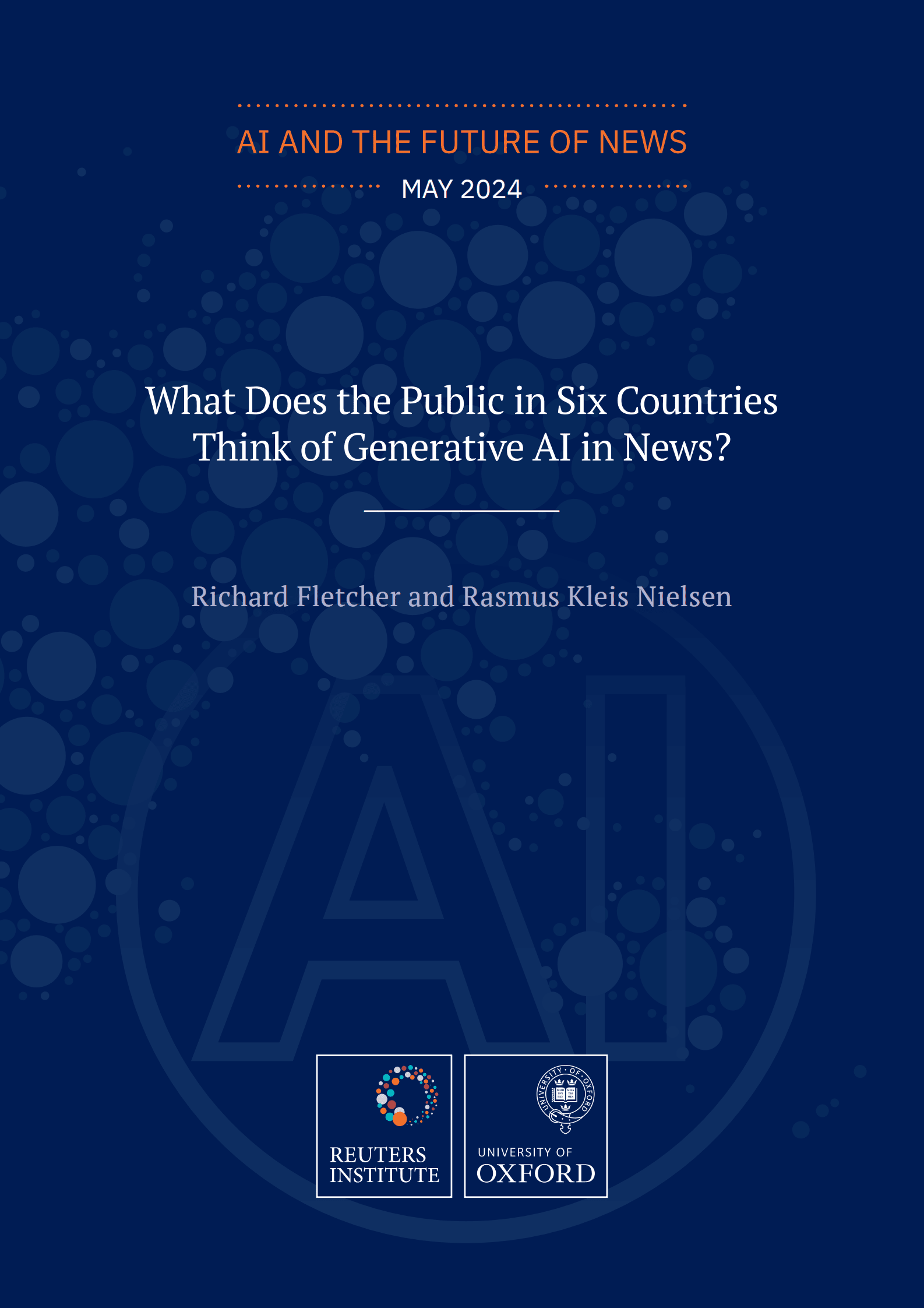 路透社：AI和未来的新闻（英文） 第1页