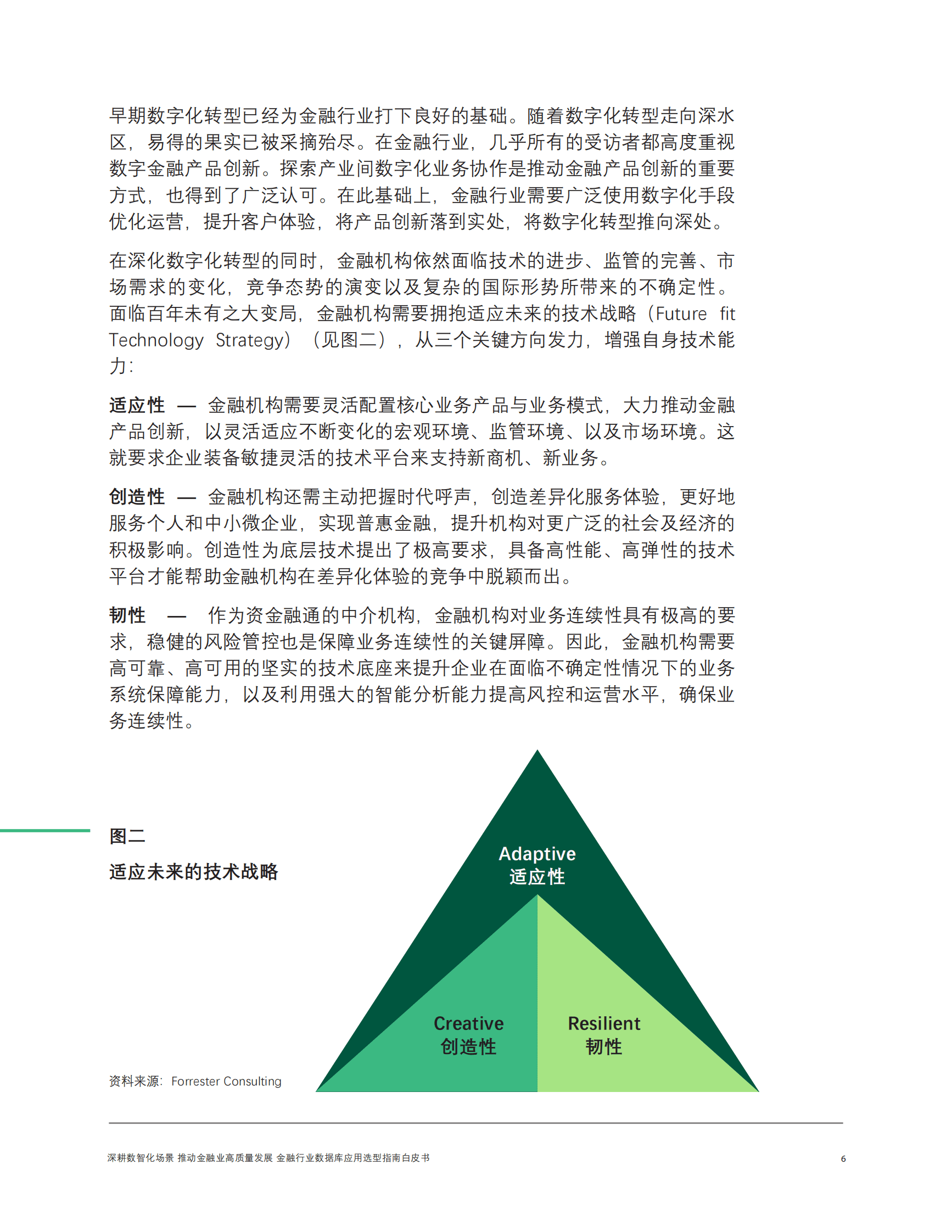 forrester：金融行业数据库应用选型指南白皮书 第6页