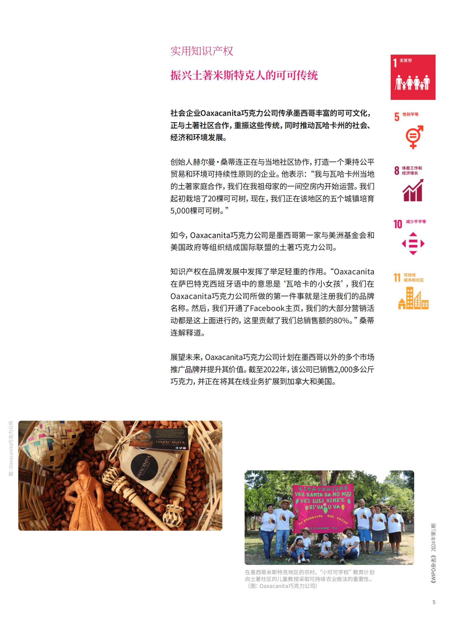 WIPO：2024年第一期知识产权和可持续发展目标 第5页