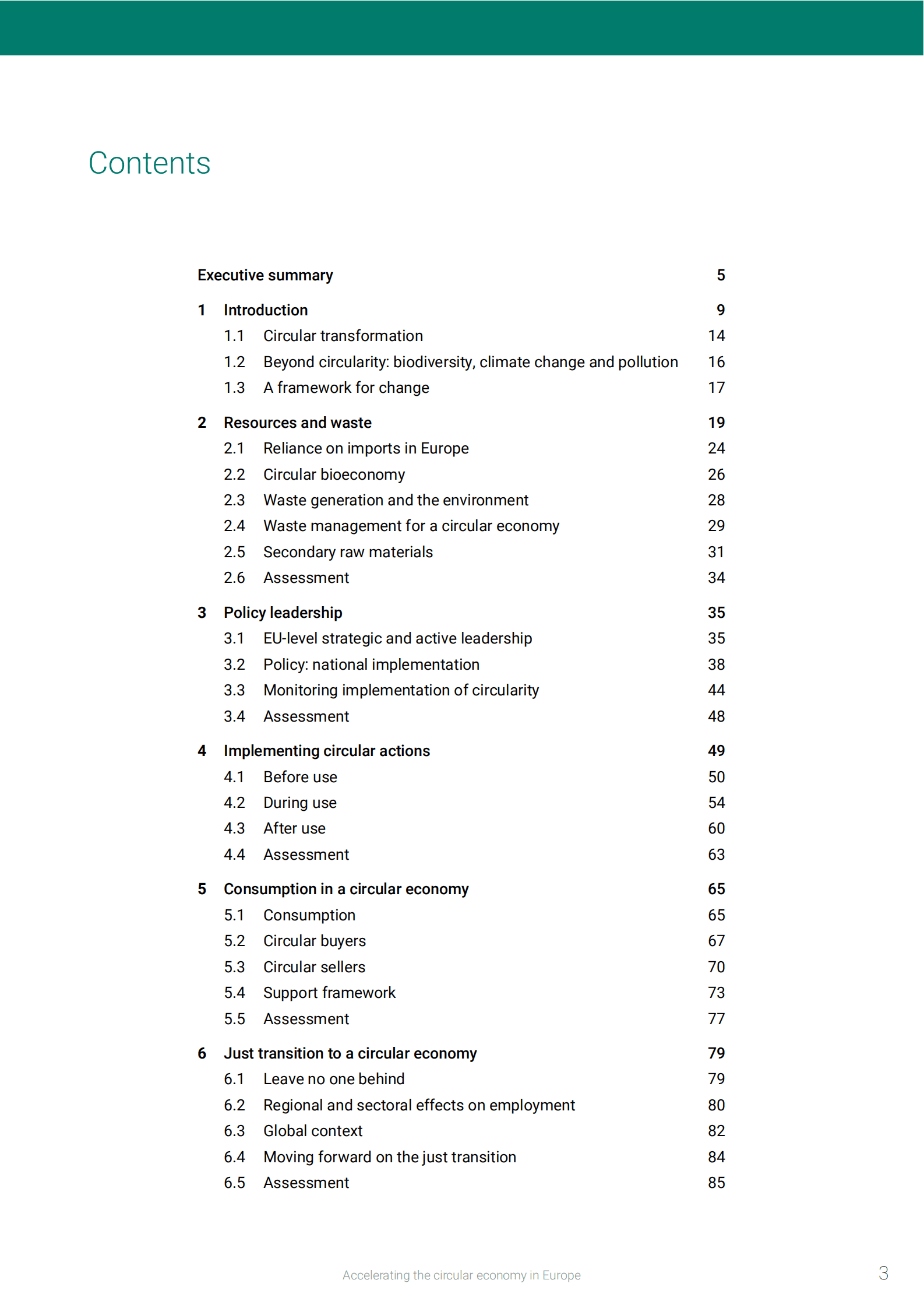 欧洲环境署：2024加速循环经济在欧洲的发展：现状与展望报告（英文版） 第3页