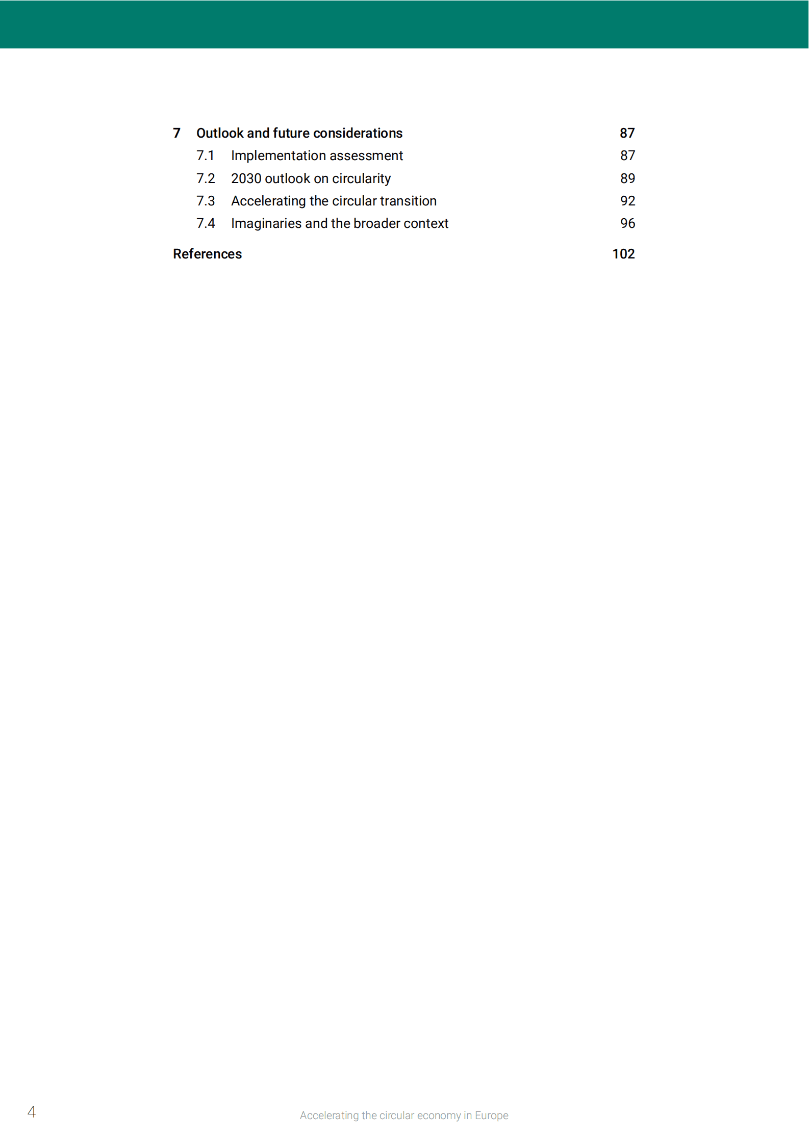 欧洲环境署：2024加速循环经济在欧洲的发展：现状与展望报告（英文版） 第4页