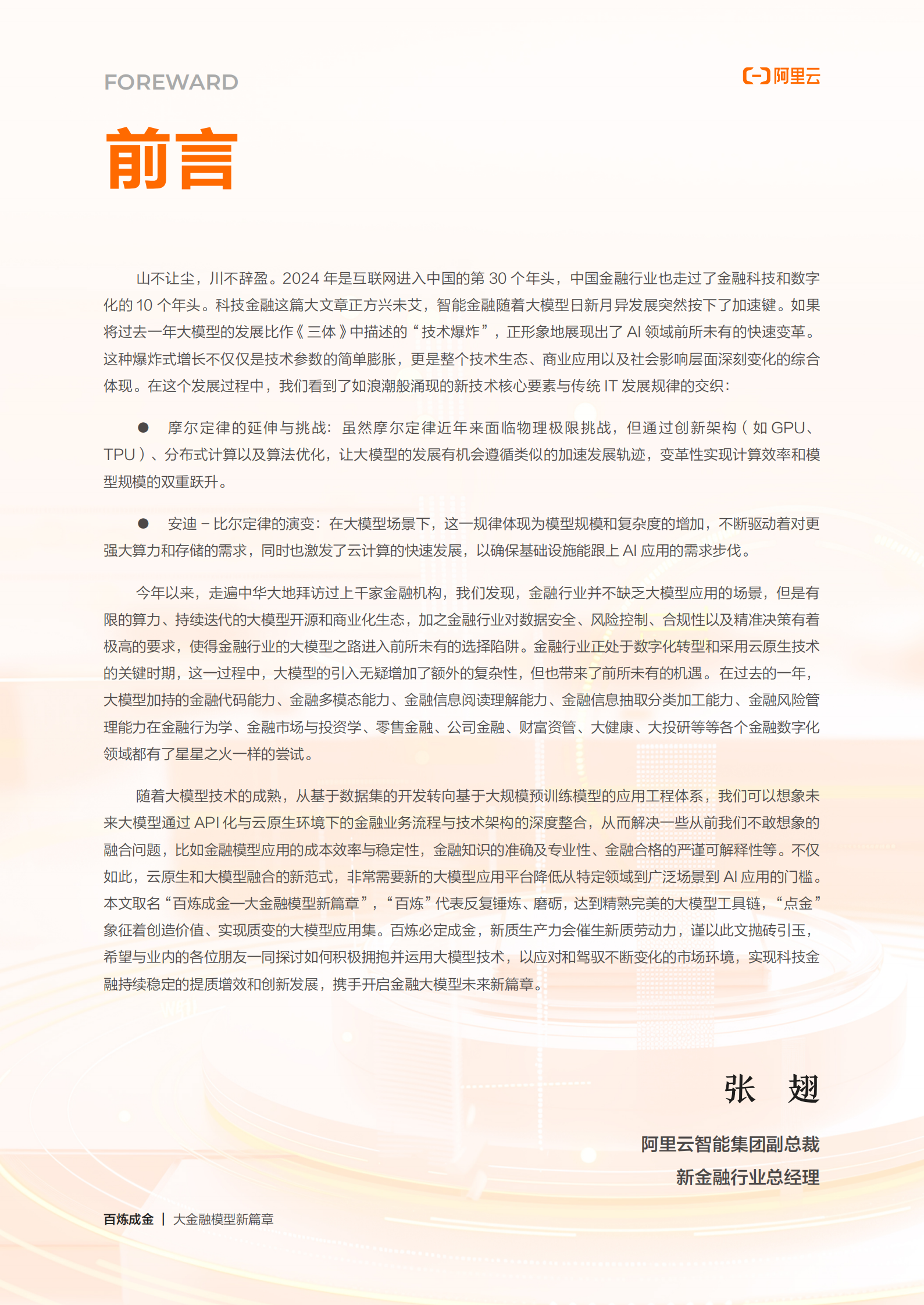 阿里云：2024百炼成金-大金融模型新篇章 第3页