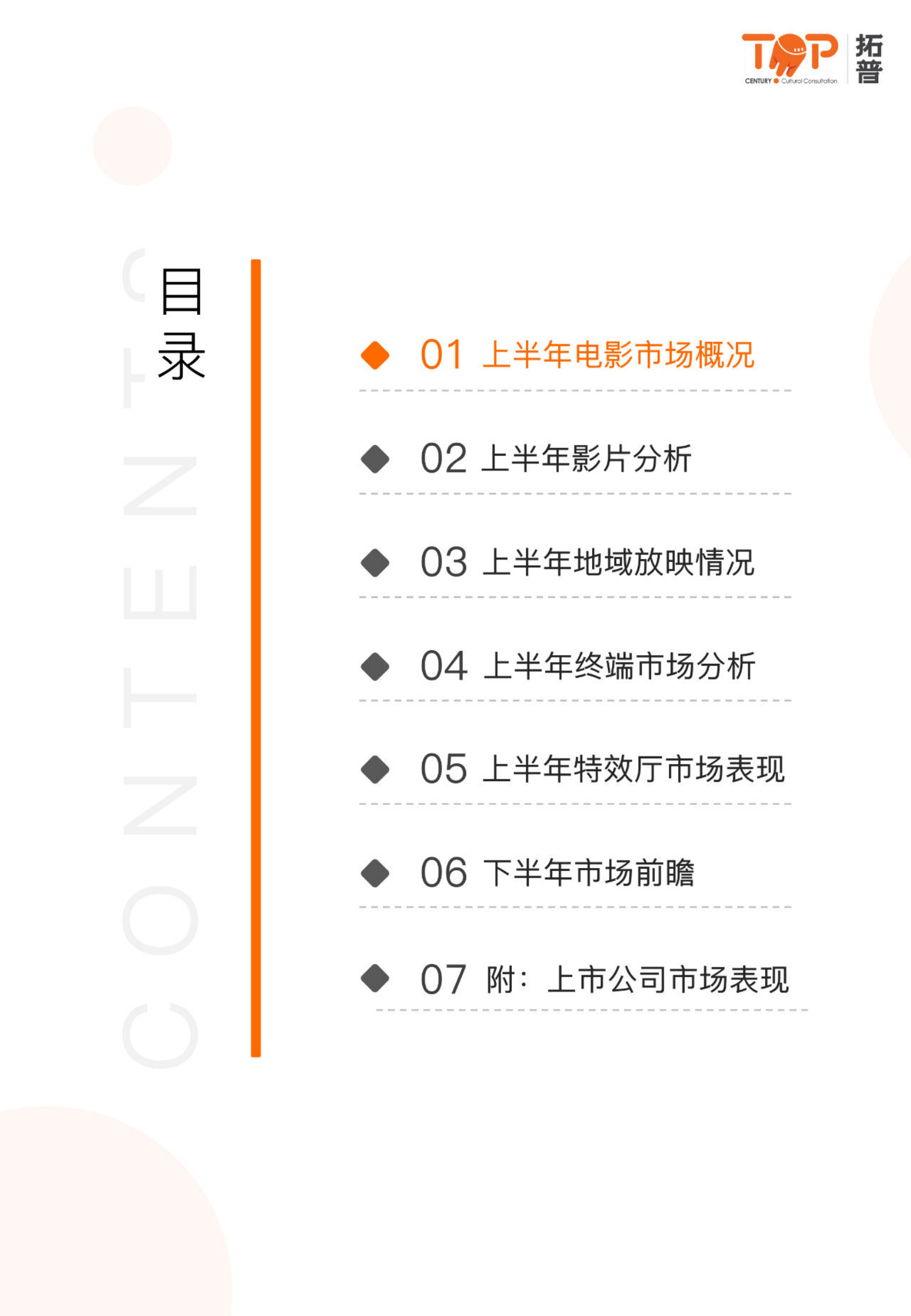 拓普数据：2024年上半年电影市场研究报告 第3页