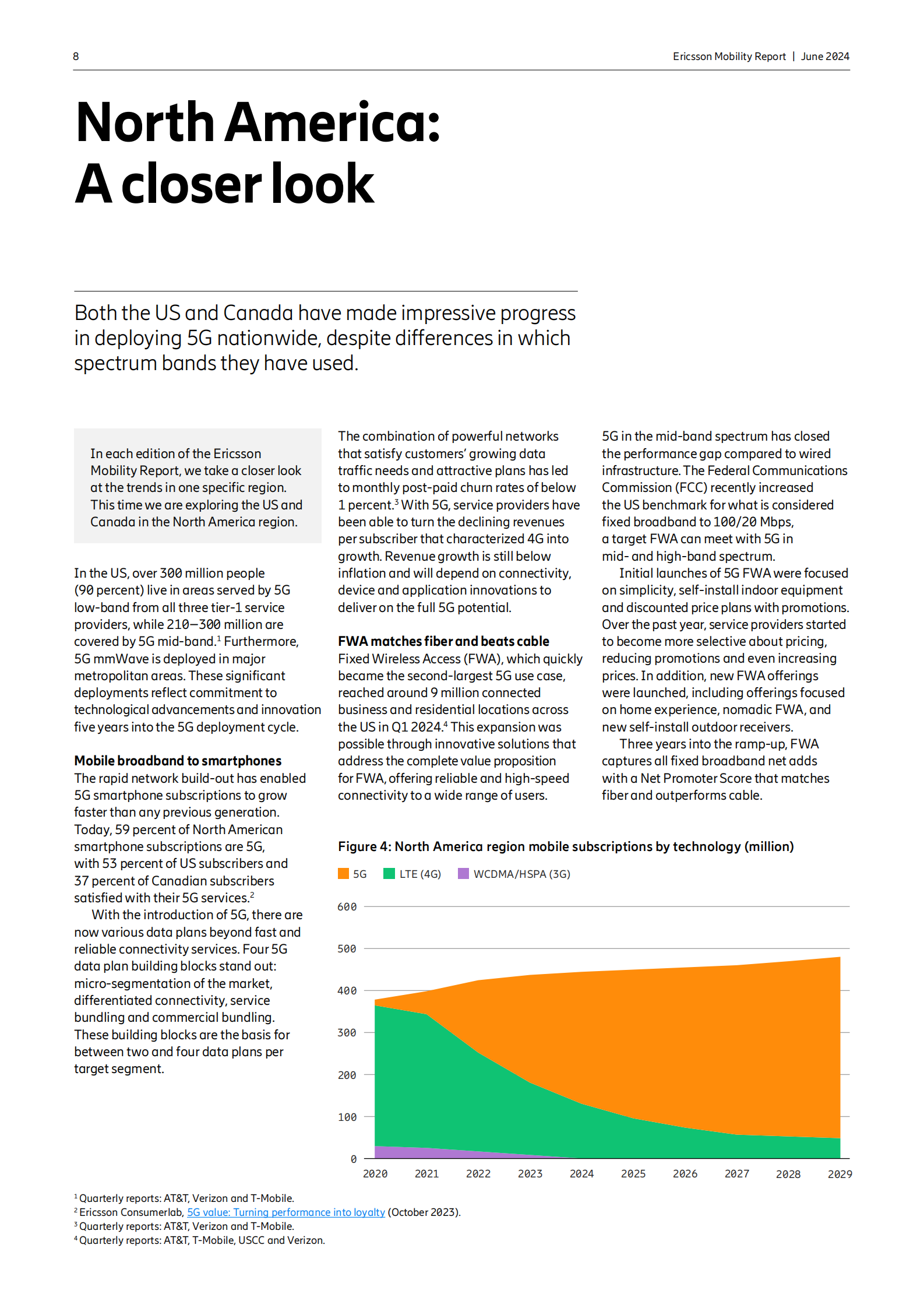 Ericsson：2024年6月移动报告 第8页