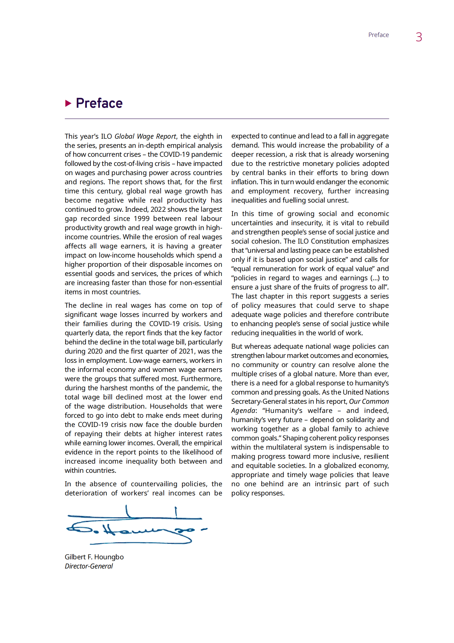 国际劳工组织（ILO）：2022-2023年全球工资报告：通货膨胀和COVID-19对工资和购买力的影响（英文版） 第5页