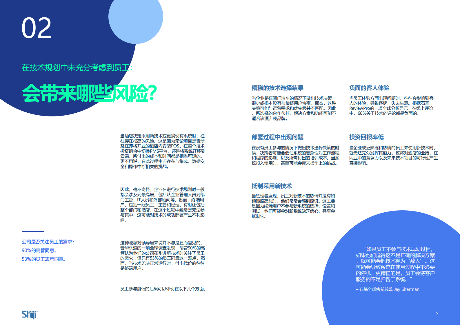 石基信息：2024行业指南：为什么员工参与对于酒店技术成功落地如此重要 第3页