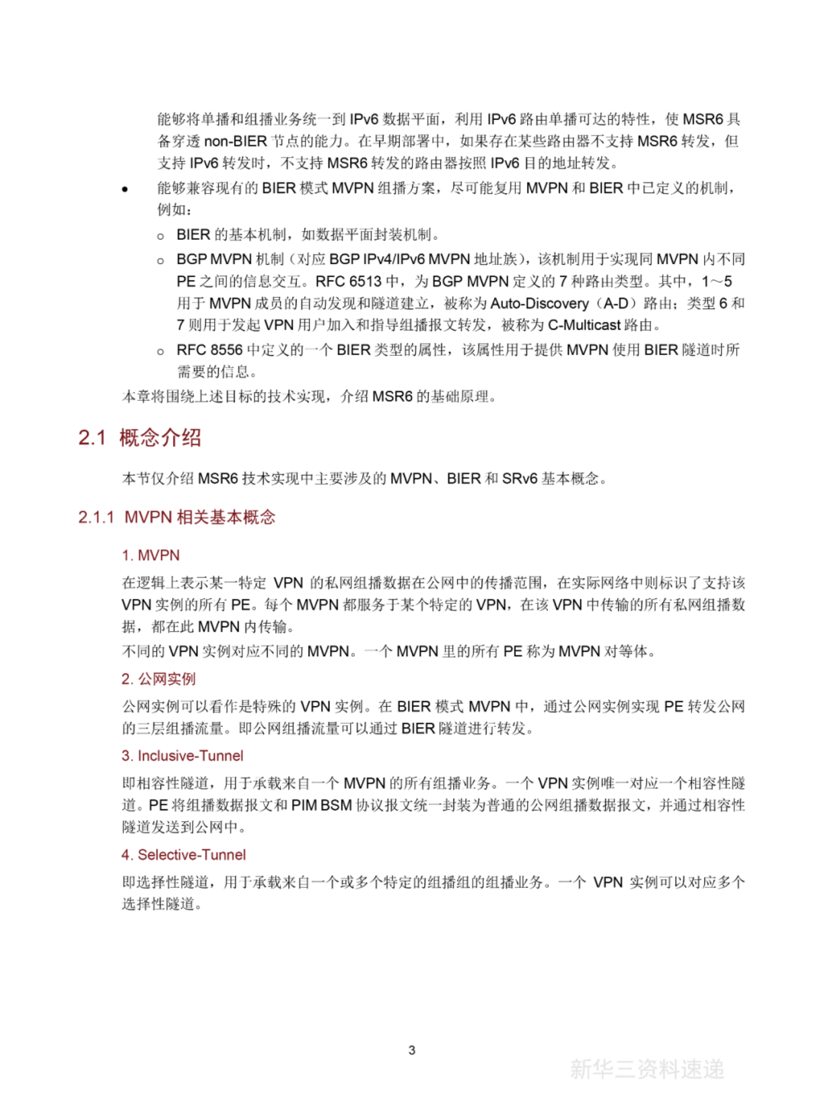 新华三：2024年MSR6技术白皮书 第4页