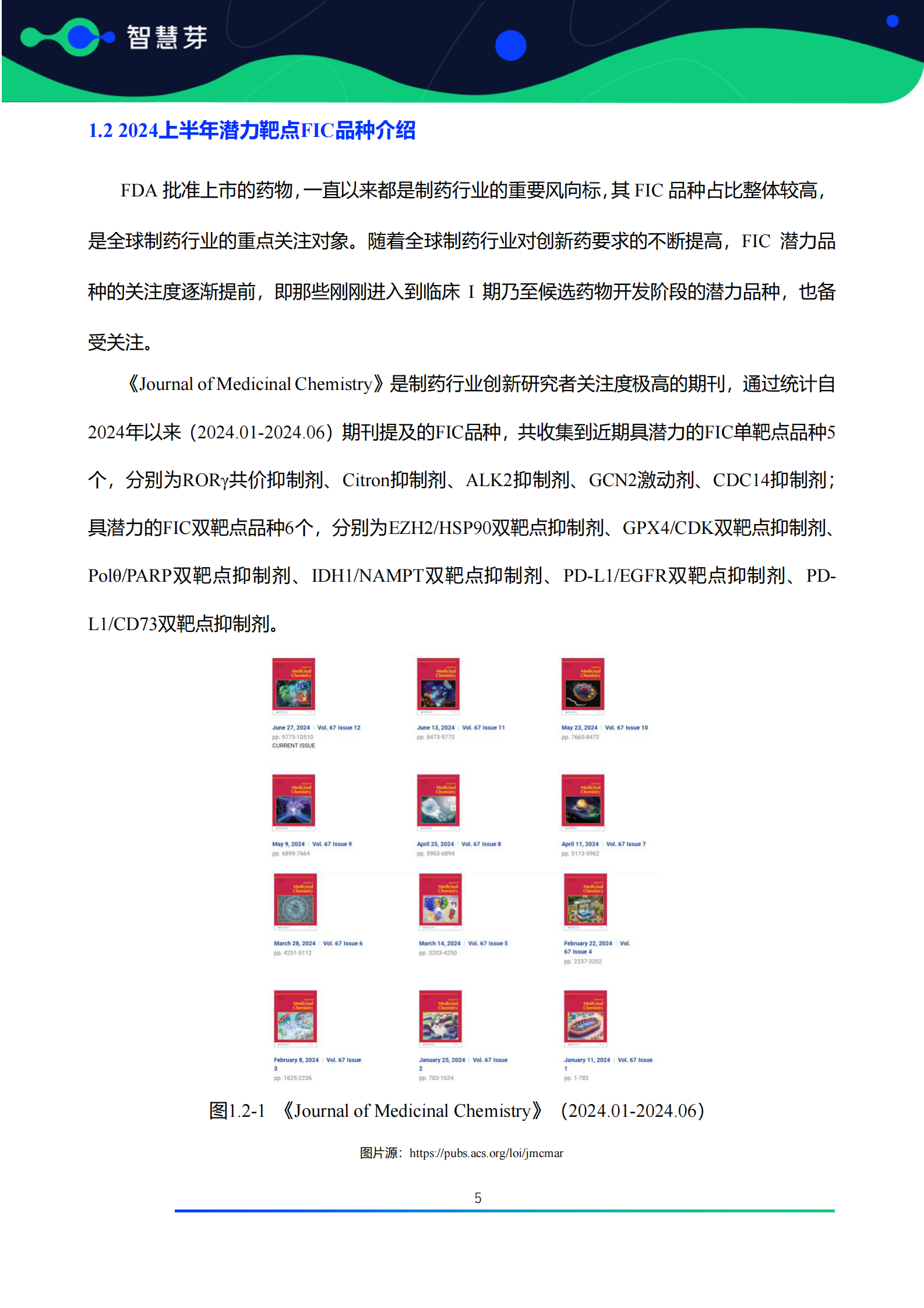 全球潜力靶点及FIC产品研究调研报告（2024.01-2024.06） 第6页