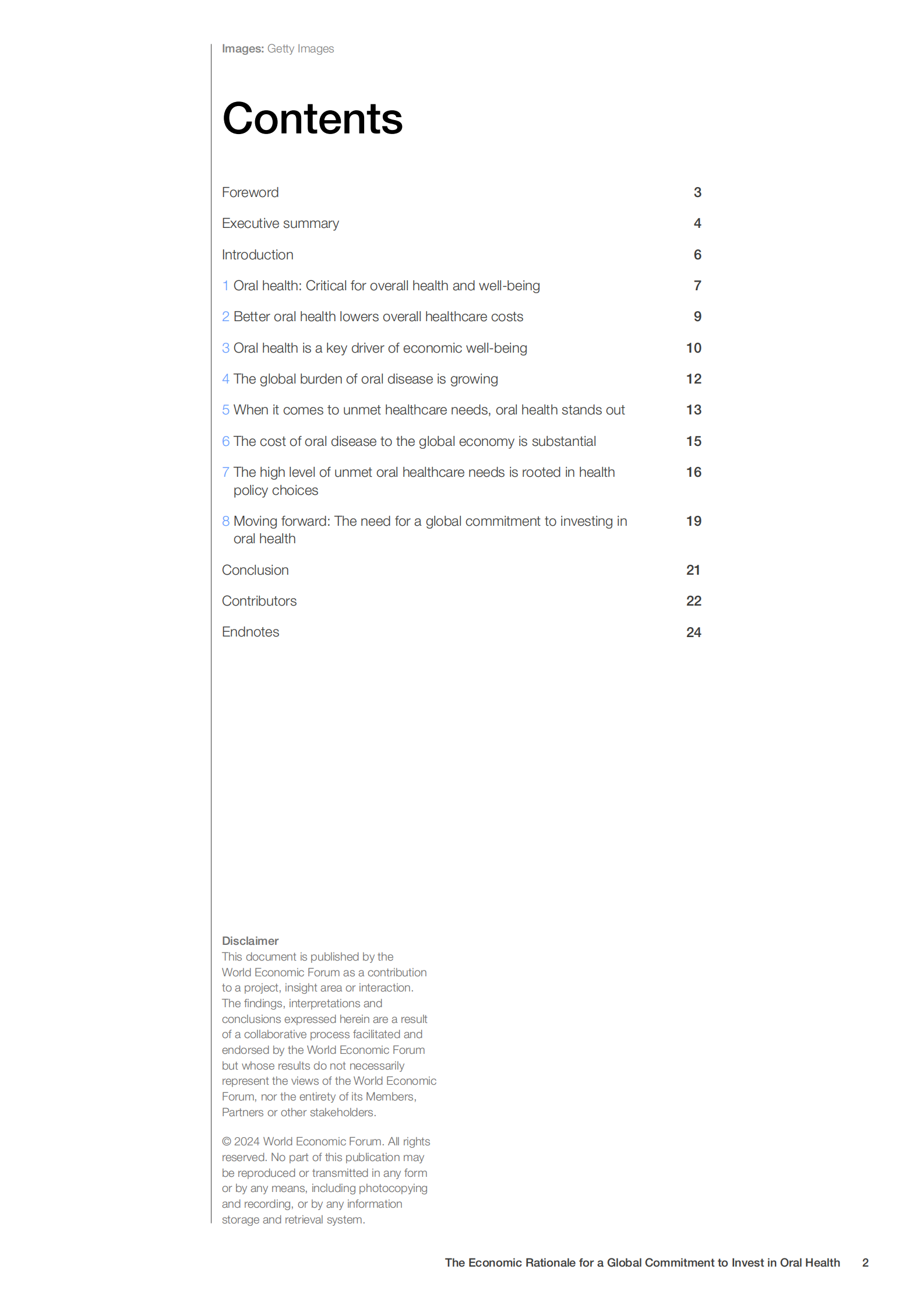 世界经济论坛：投资口腔健康全球承诺的经济合理性（英文） 第2页