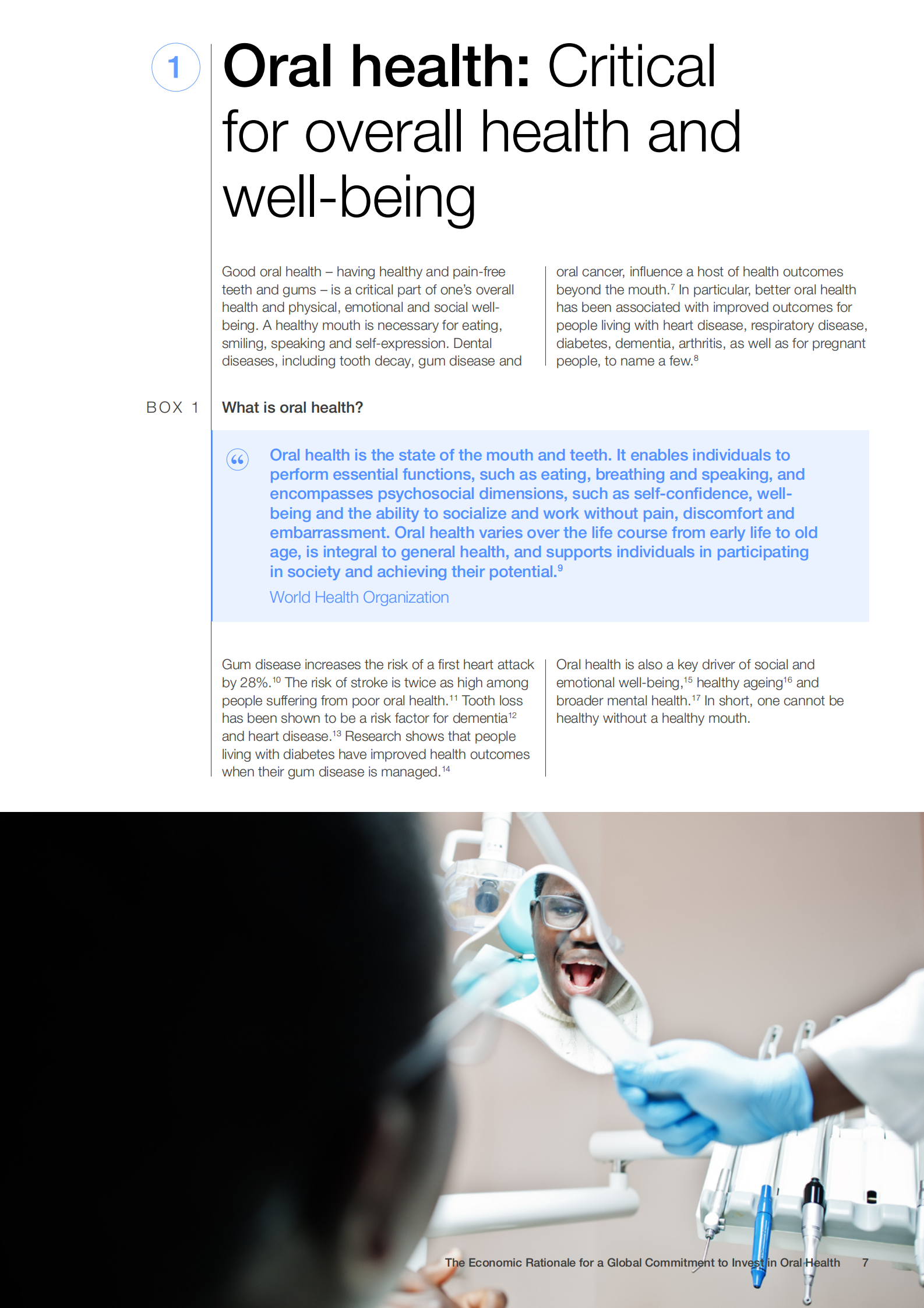 世界经济论坛：投资口腔健康全球承诺的经济合理性（英文） 第7页