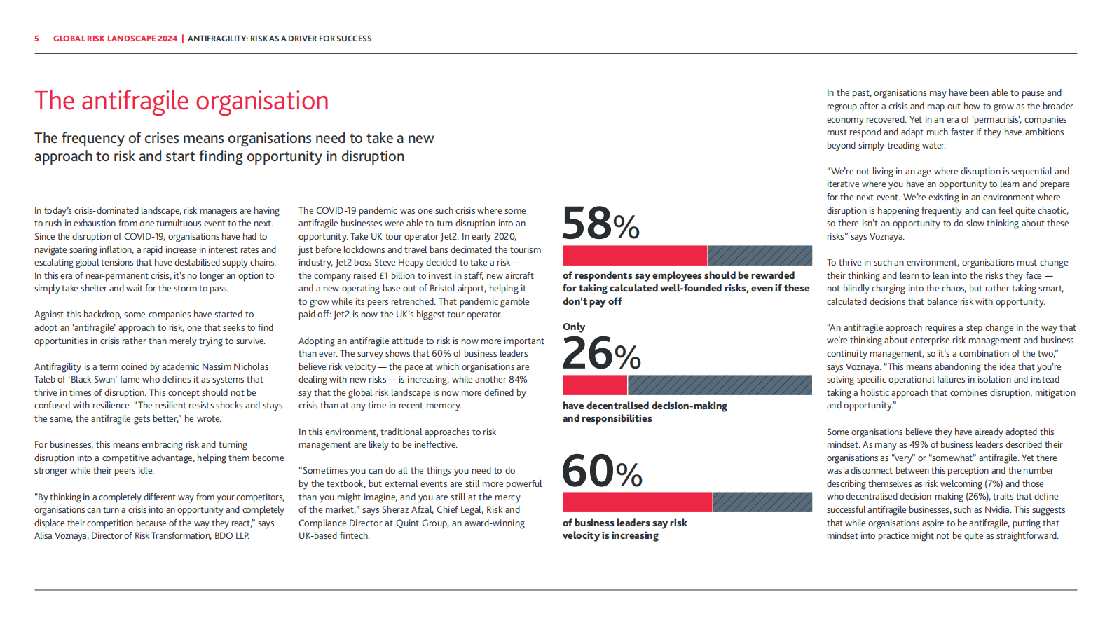BDO：2024年全球风险态势报告（英文版） 第6页