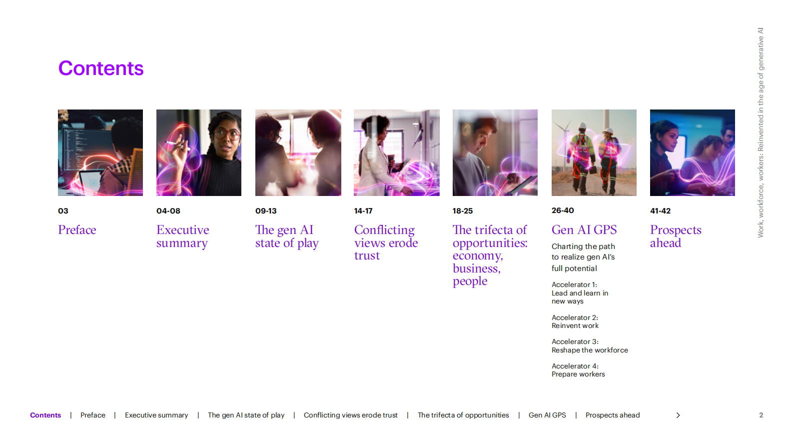 埃森哲：2024在生成式人工智能时代重塑工作、劳动力和员工报告（英文版） 第2页